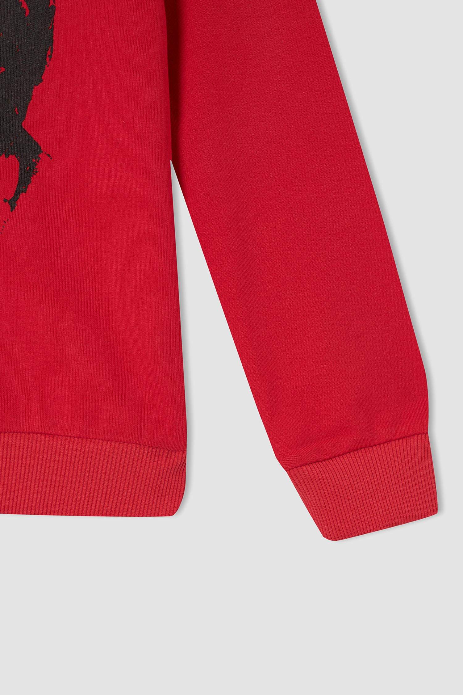Erkek Çocuk Bisiklet Yaka 29 Ekim Atatürk Baskılı Sweatshirt