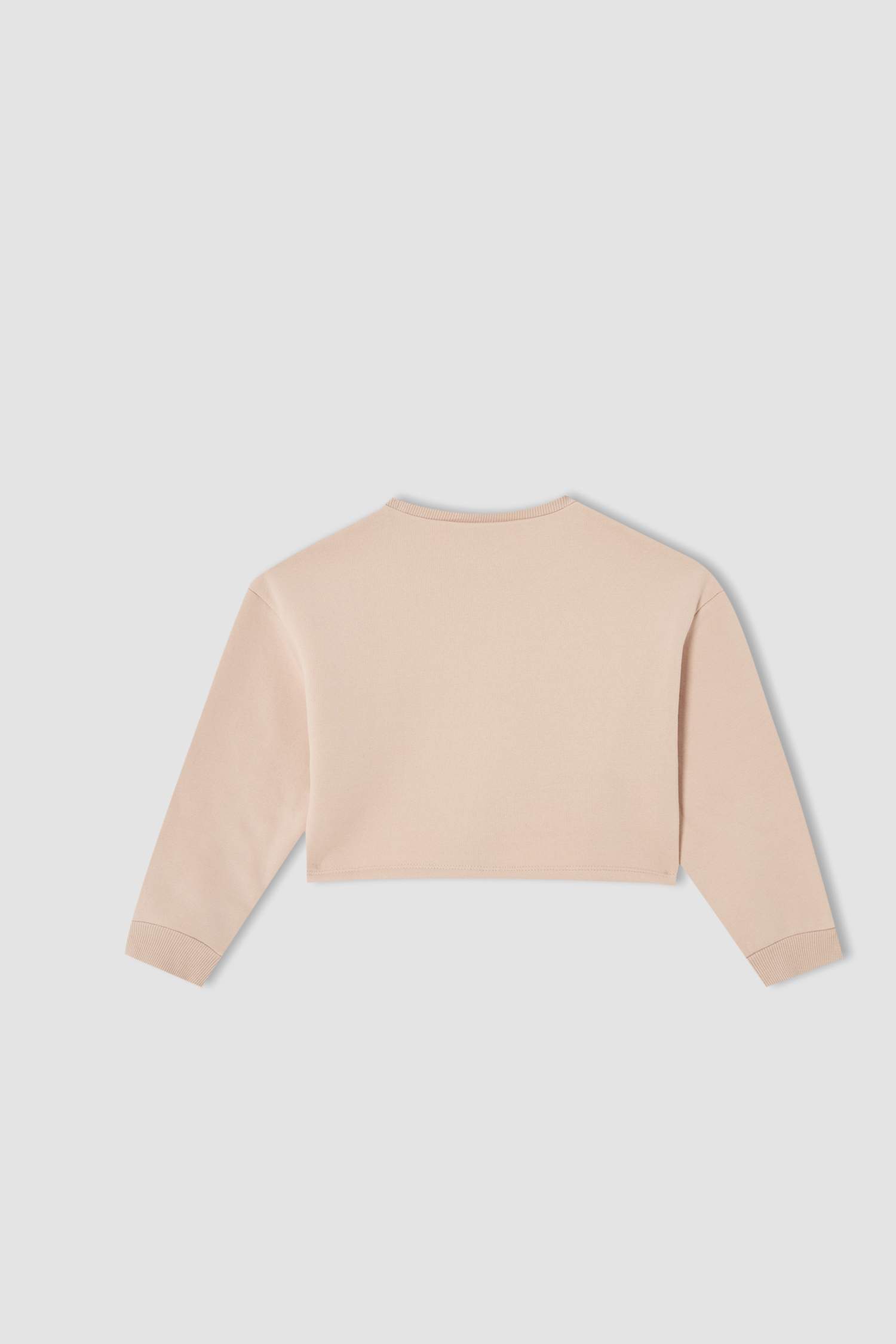 Kız Çocuk Bugs Bunny Lisanslı Crop Sweatshirt