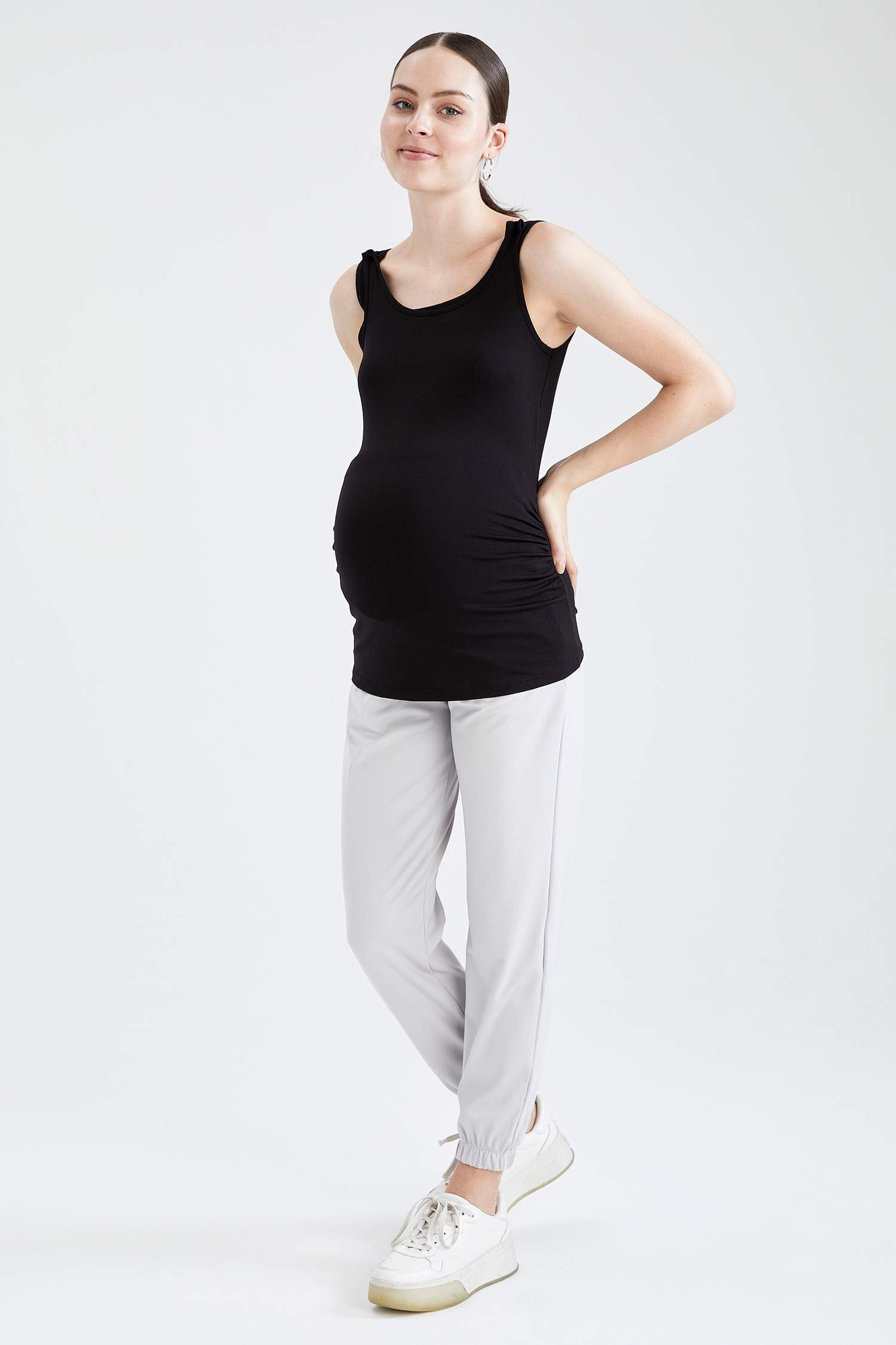 Slim Fit Basic Hamile Emzirme Atleti