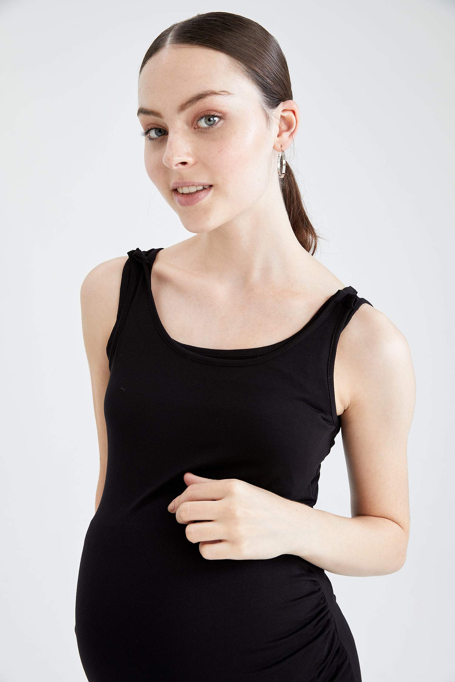 Slim Fit Basic Hamile Emzirme Atleti