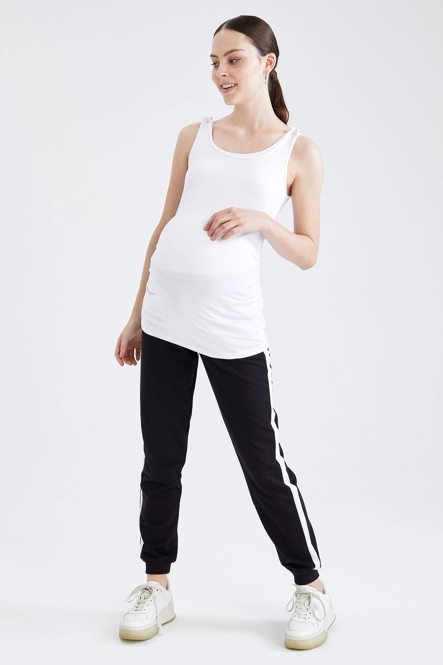 Slim Fit Basic Hamile Emzirme Atleti