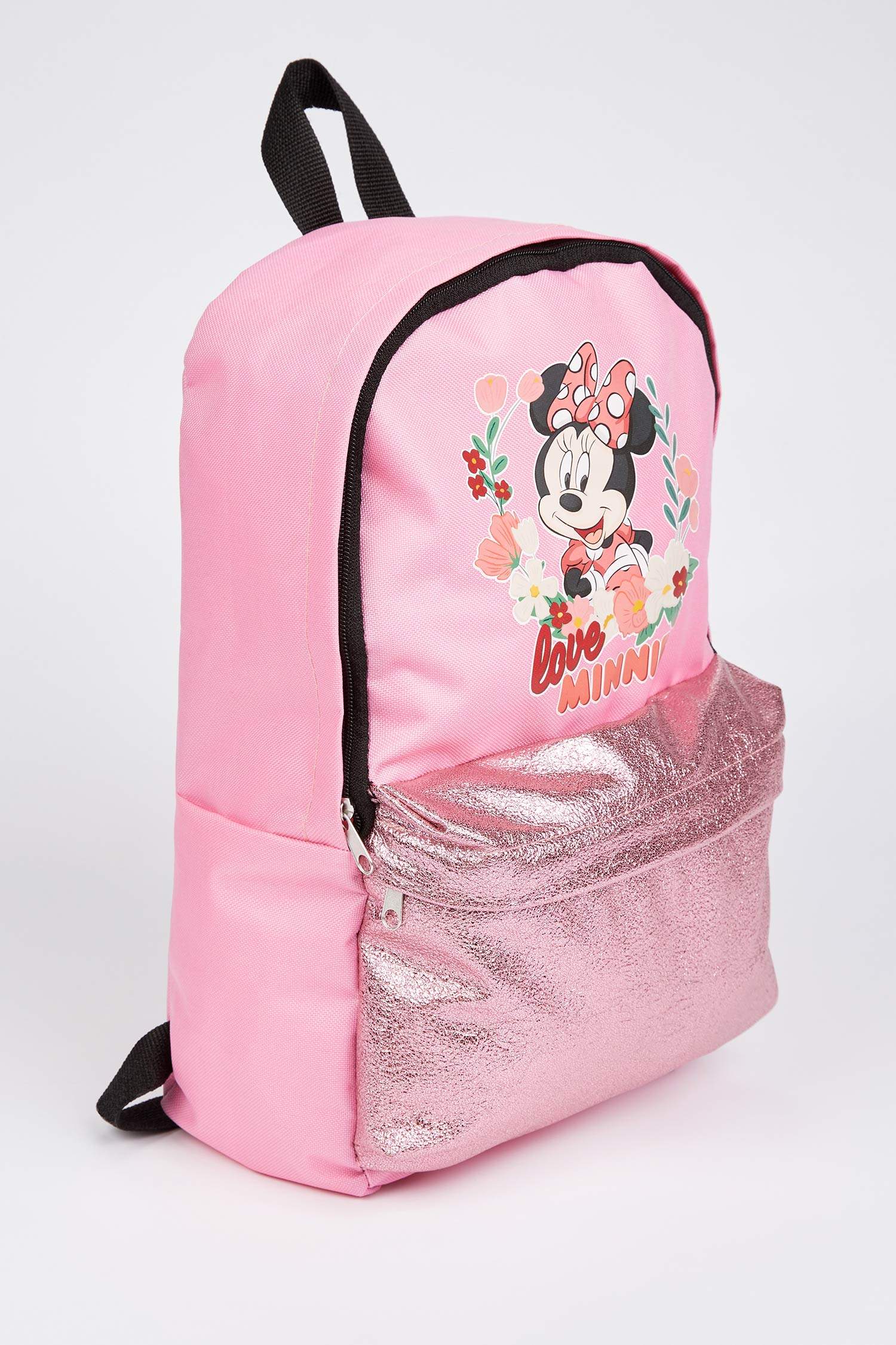 Kız Çocuk Disney Mickey & Minnie Lisanslı Büyük Sırt Çantası
