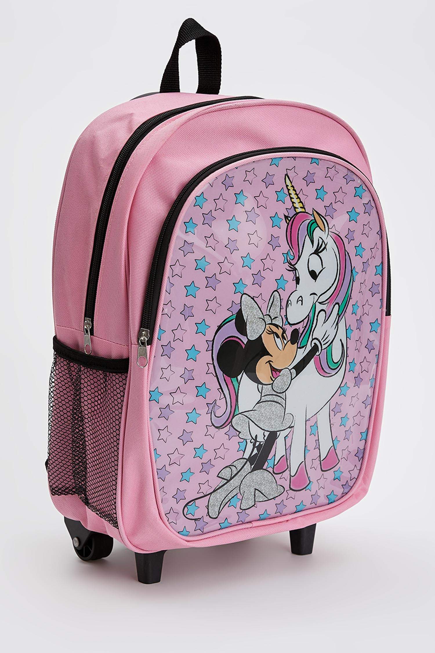 Kız Çocuk Minnie Mouse Lisanslı Çek Çekli Okul Çantası