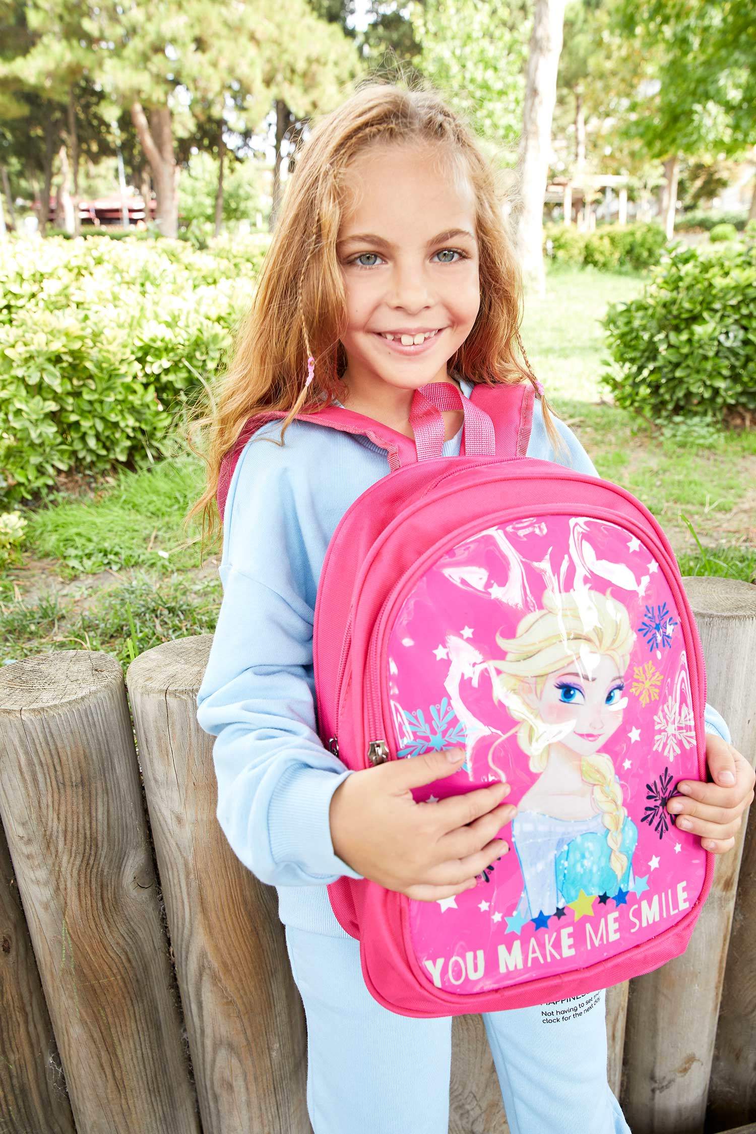 Kız Çocuk Frozen Lisanslı Sırt Çantası
