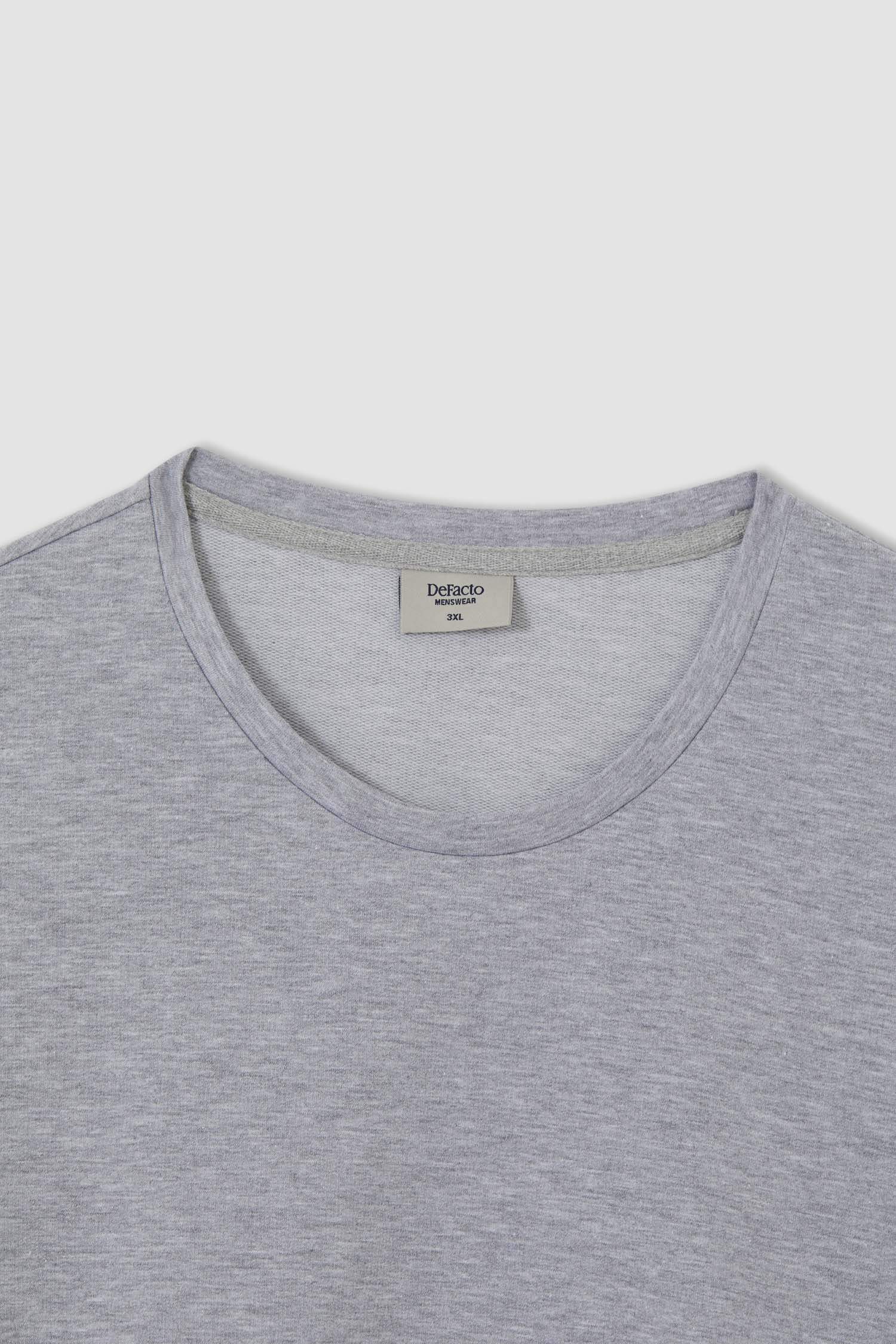 Regular Fit Bisiklet Yaka Basic Kısa Kollu Tişört