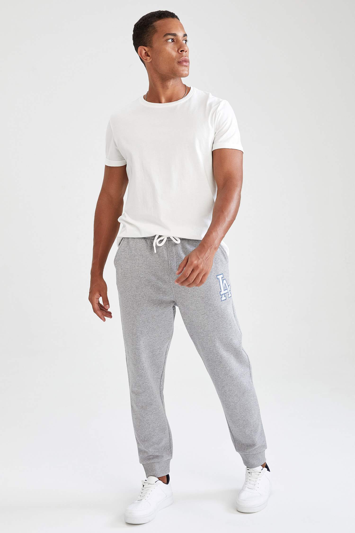 Regular Fit Baskılı Jogger Eşofman Altı