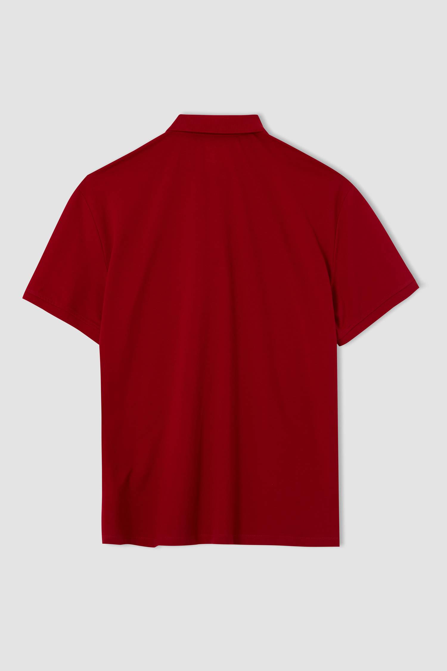 Büyük Beden Regular Fit Polo Yaka Basic Kısa Kollu Tişört