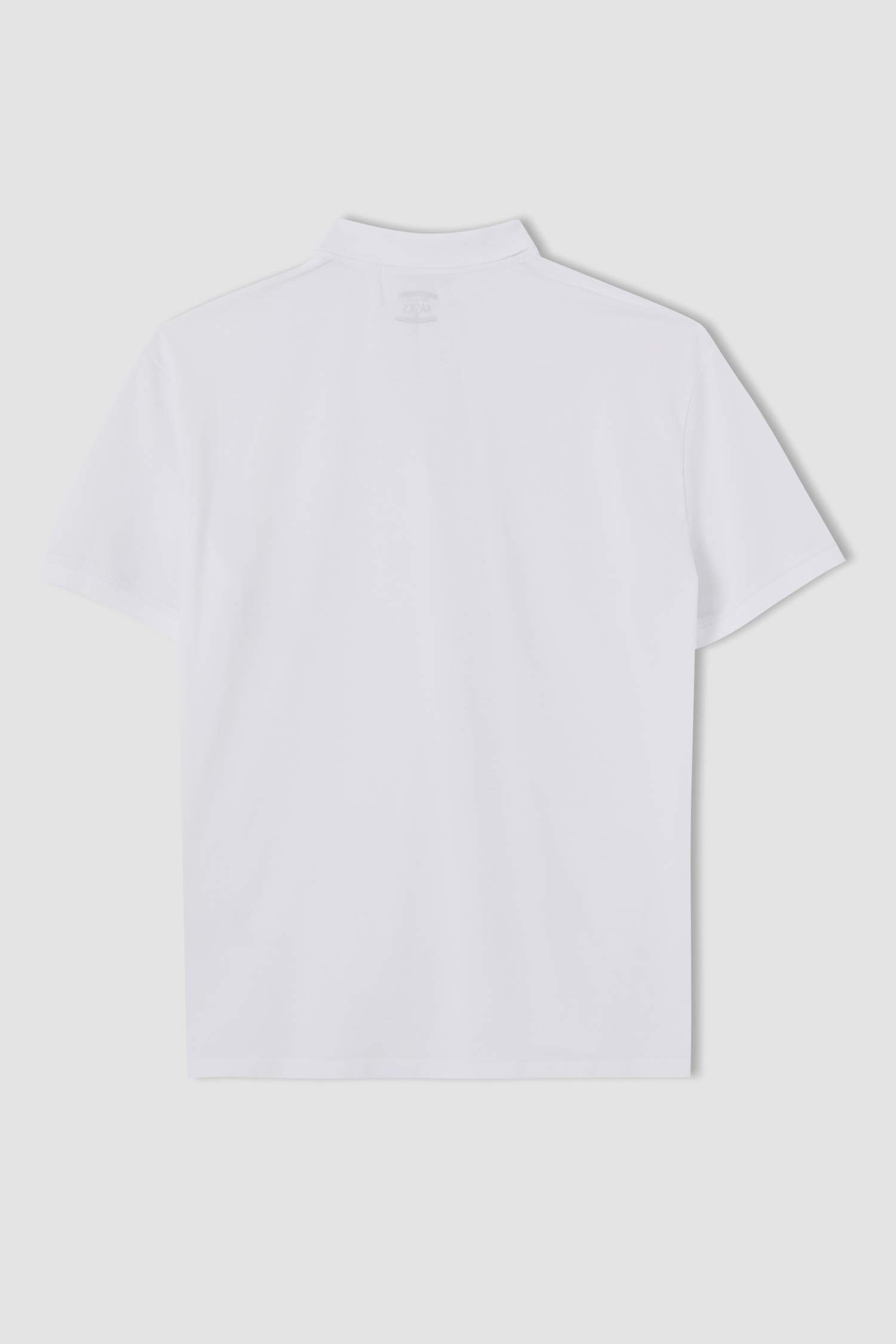 Büyük Beden Regular Fit Polo Yaka Basic Kısa Kollu Tişört