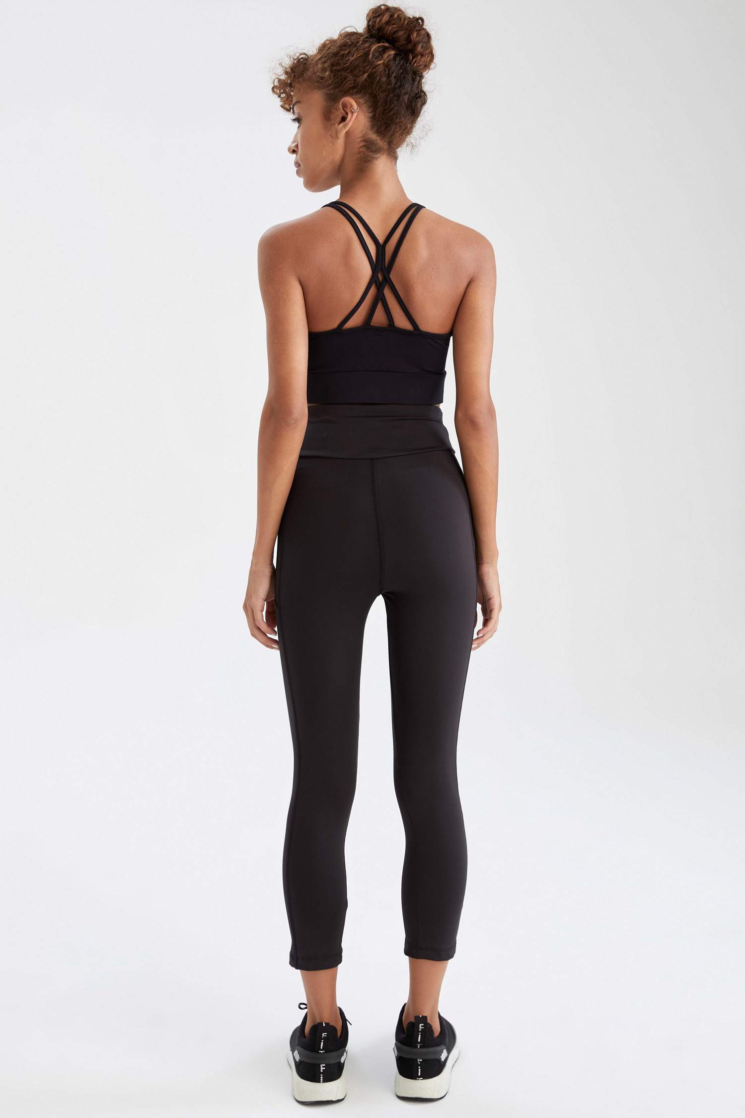 Cep Detaylı Ekstra Slim Fit Spor Tayt