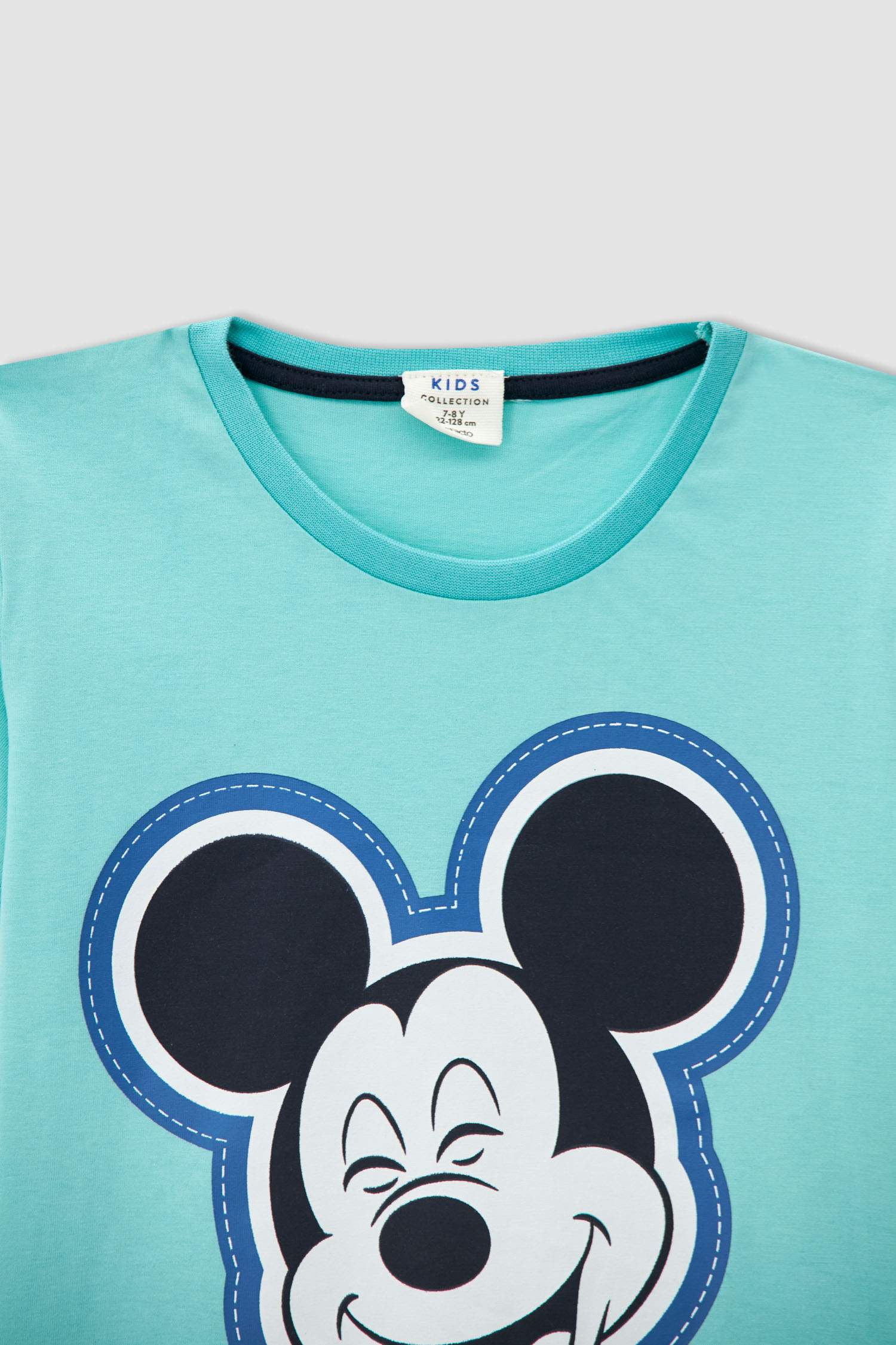 Erkek Çocuk Mickey Mouse Lisanslı Kısa Kollu Tişört Ve Şort Takımı