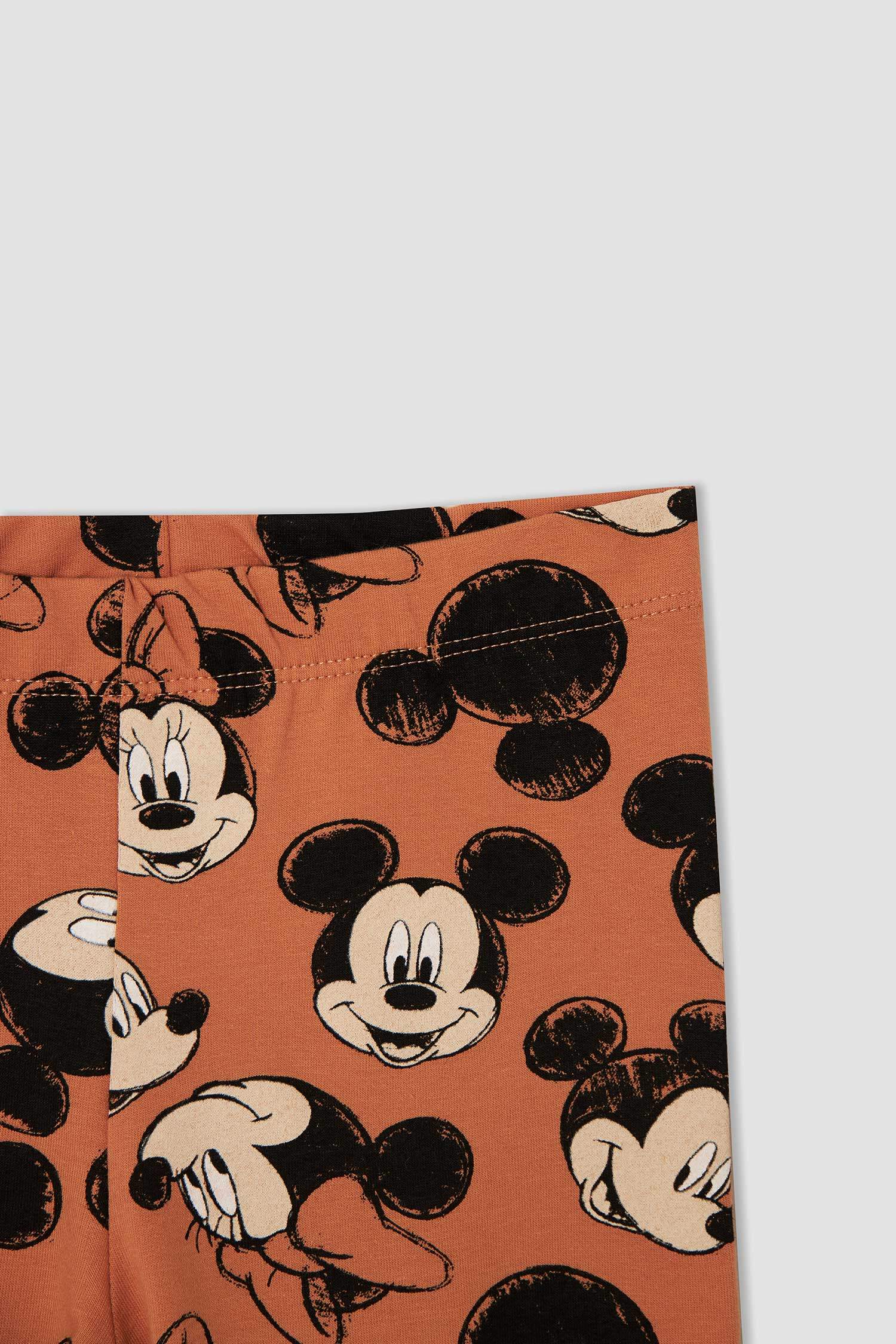 Kız Çocuk Minnie Mouse Lisanslı Uzun Kollu 2'li Takım