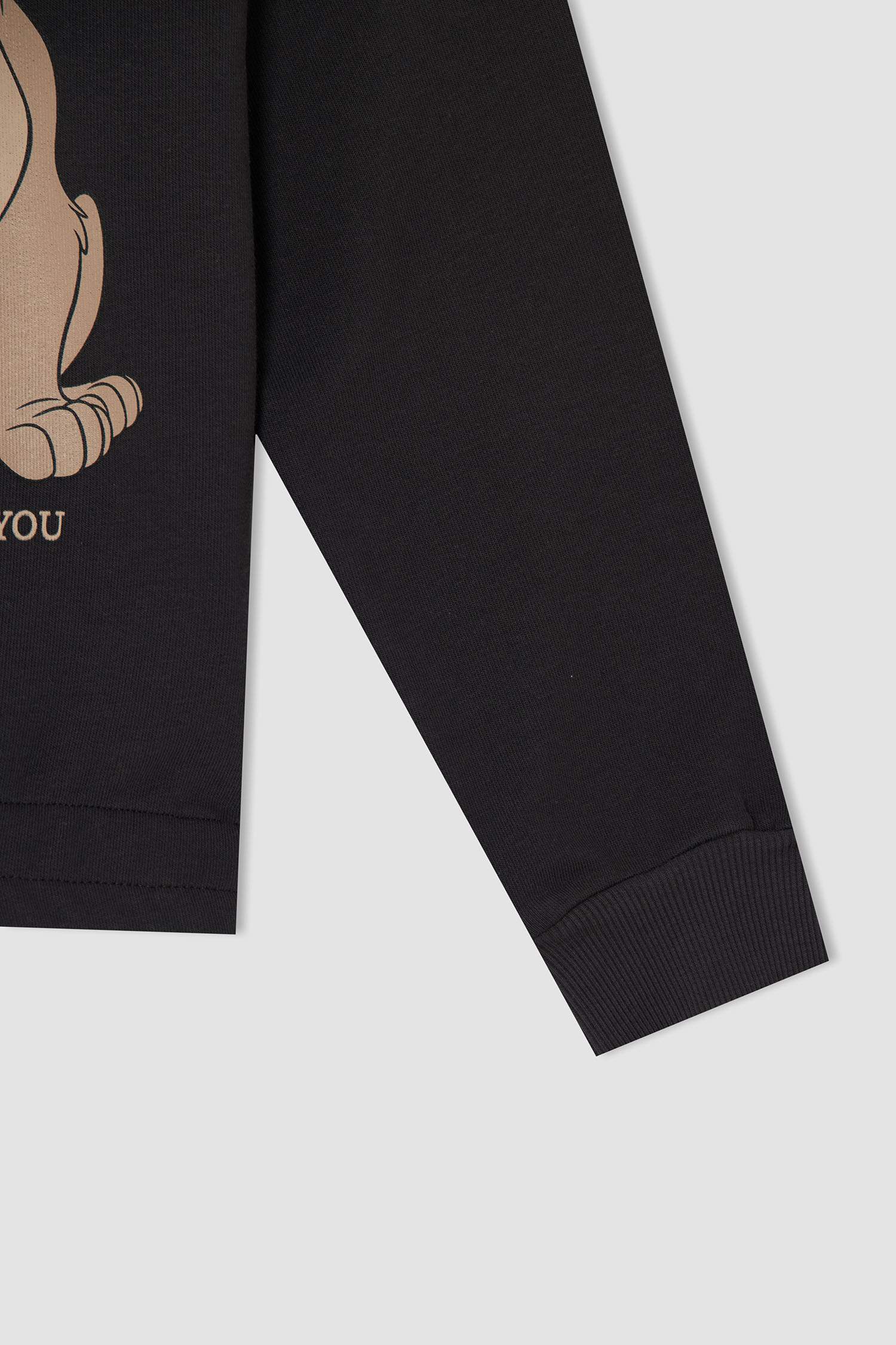 Kız Çocuk Lion King Lisanslı Regular Fit Sweatshirt