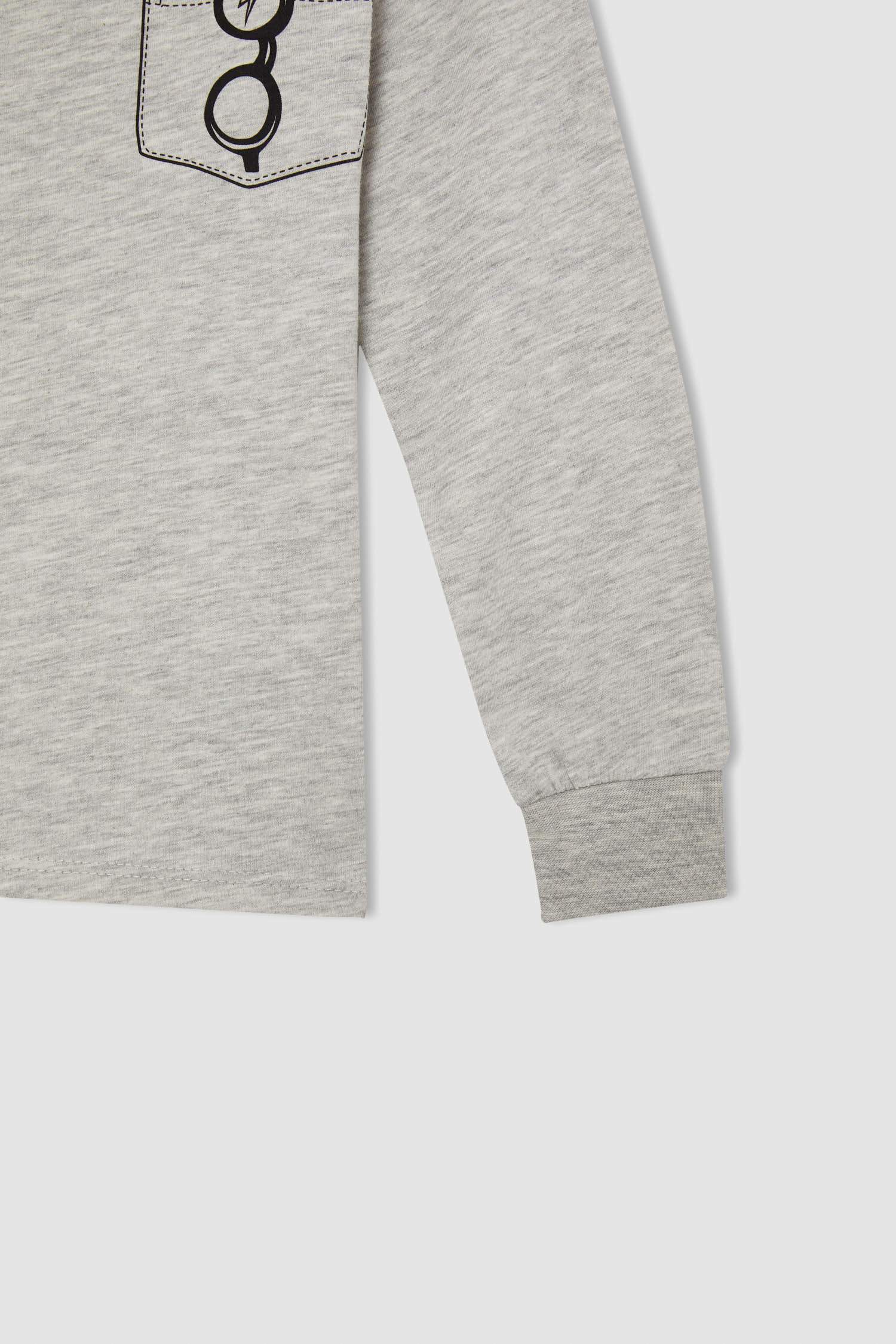 Erkek Çocuk Harry Potter Lisanslıı Uzun Kollu Pijama Takımı