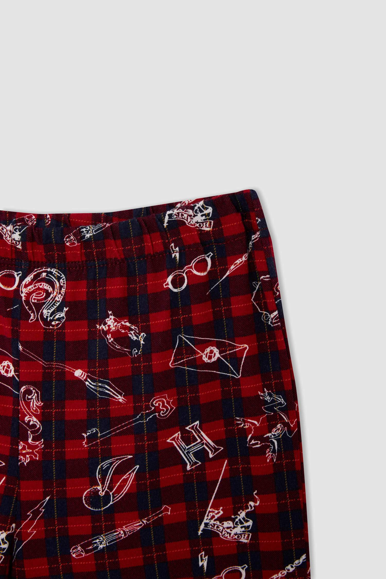 Erkek Çocuk Harry Potter Lisanslıı Uzun Kollu Pijama Takımı
