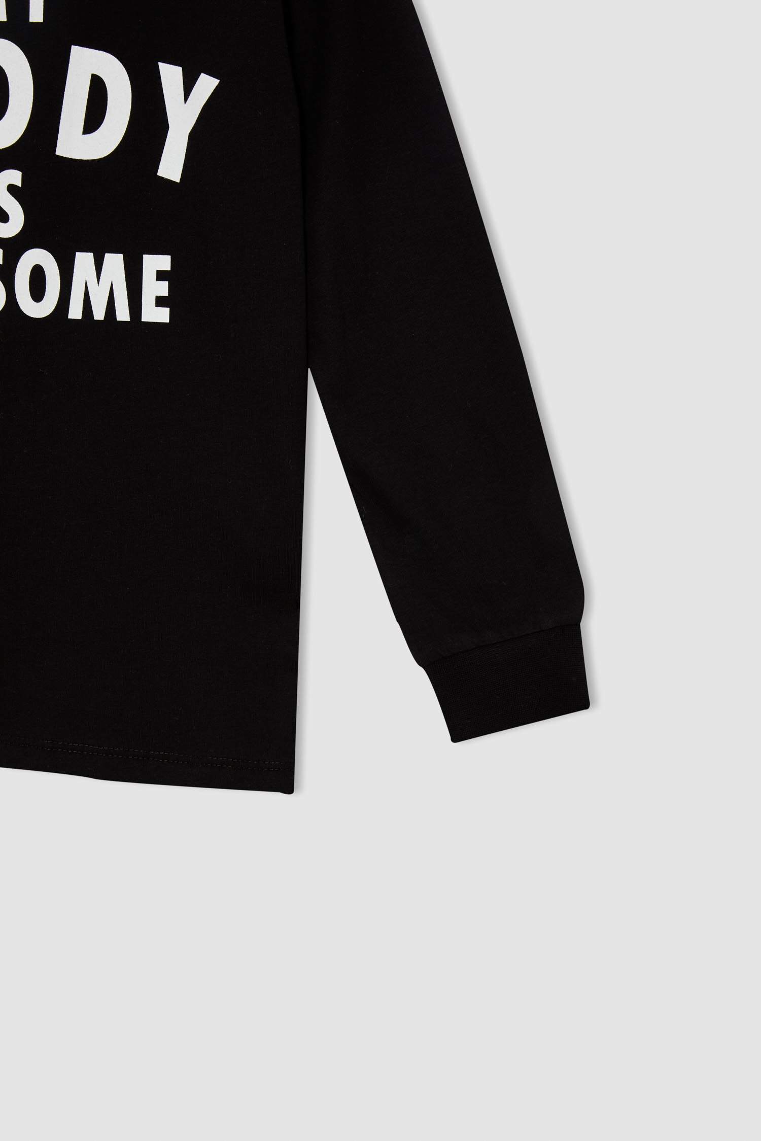 Erkek Çocuk Baskılı Kareli Pamuklu Uzun Kollu Pijama Takım