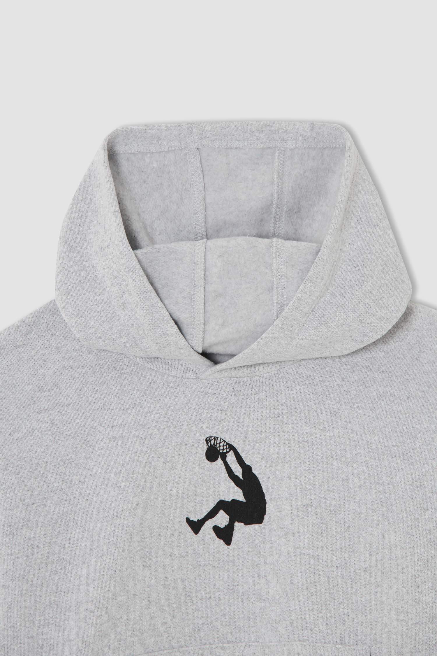 Erkek Çocuk Shaquille O'Neal Lisanslı Regular Fit Kapüşonlu Swearshirt