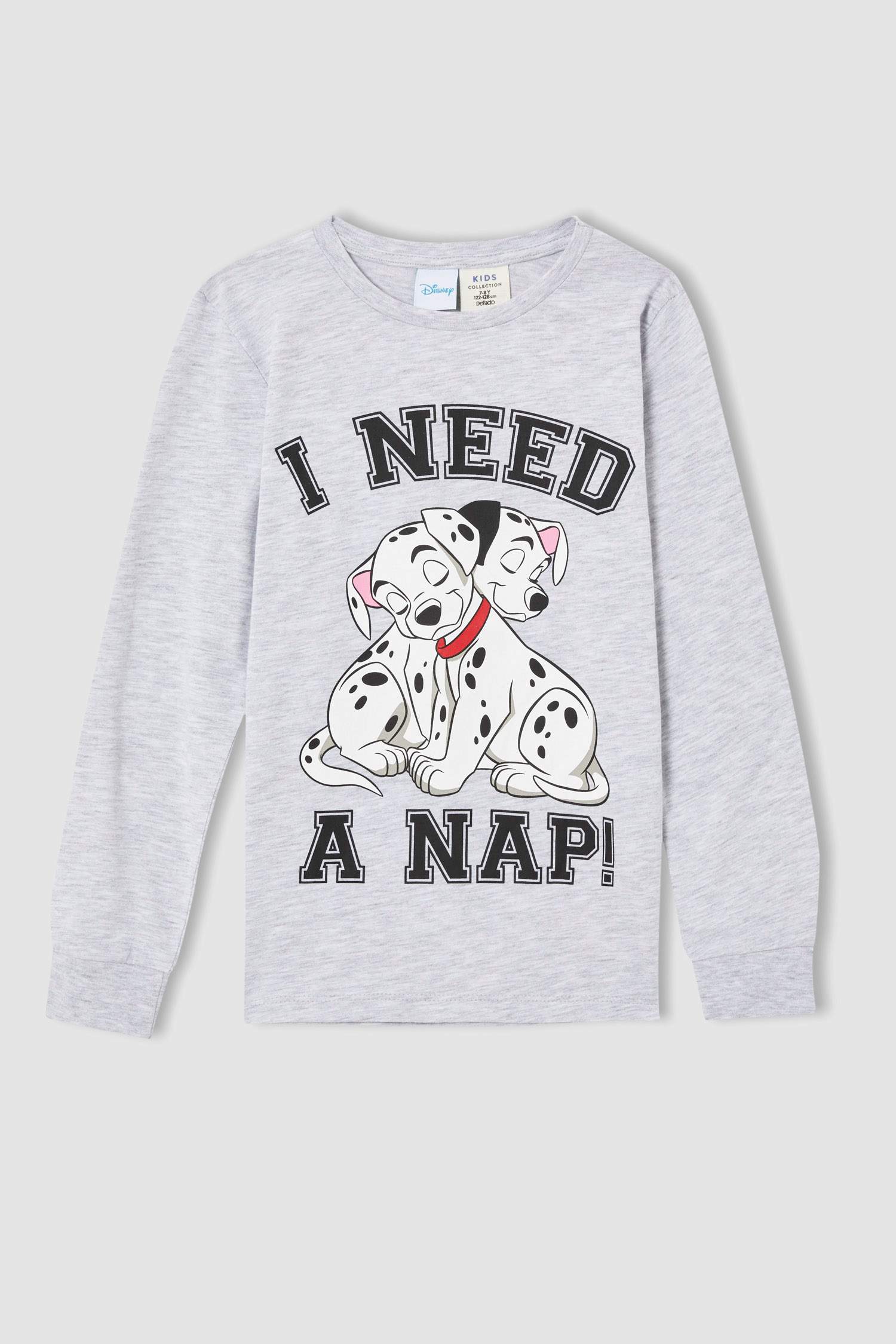 Erkek Çocuk 101 Dalmatians Lisanslı Uzun Kollu Pijama Takımı