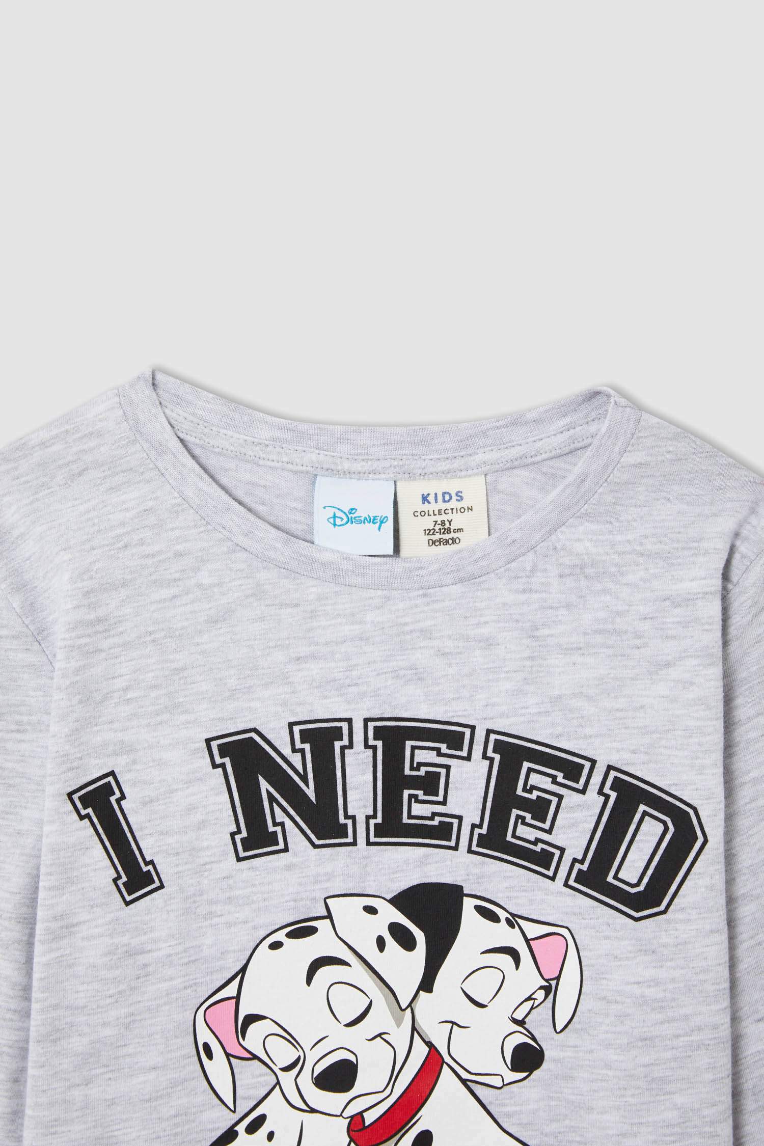 Erkek Çocuk 101 Dalmatians Lisanslı Uzun Kollu Pijama Takımı