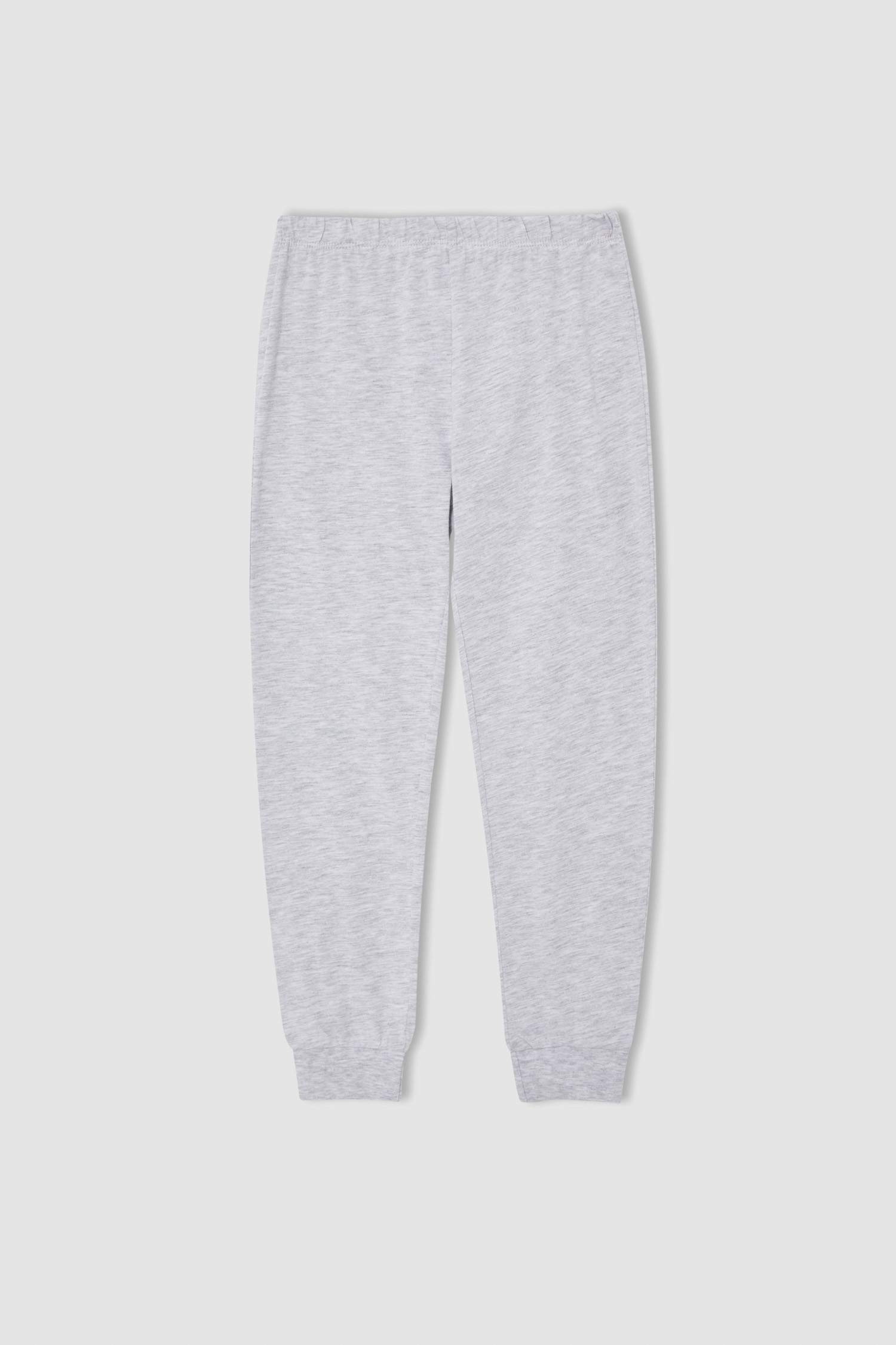 Erkek Çocuk Flinstones Lisanslı Uzun Kollu Pamuklu Pijama Takımı