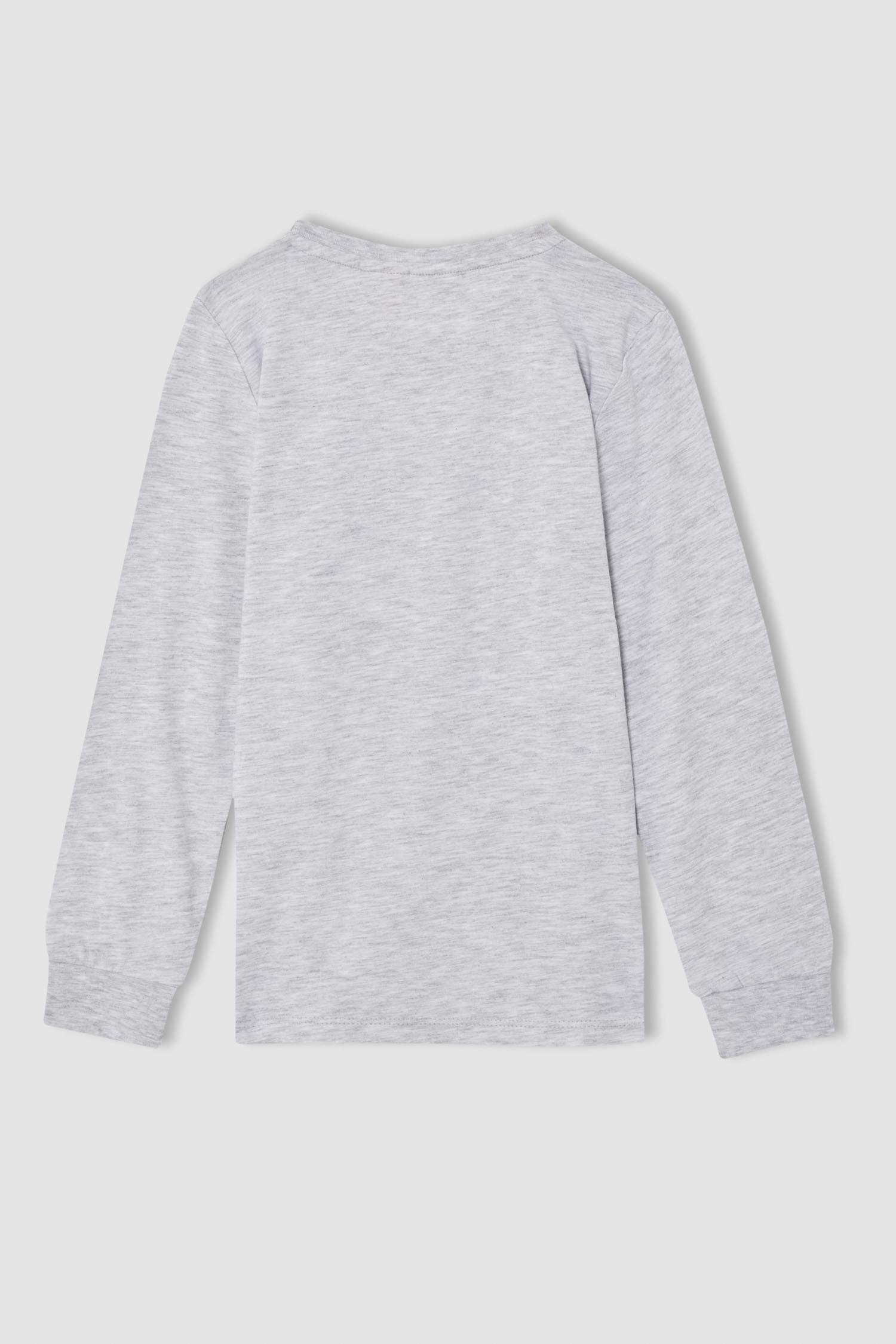 Erkek Çocuk Flinstones Lisanslı Uzun Kollu Pamuklu Pijama Takımı