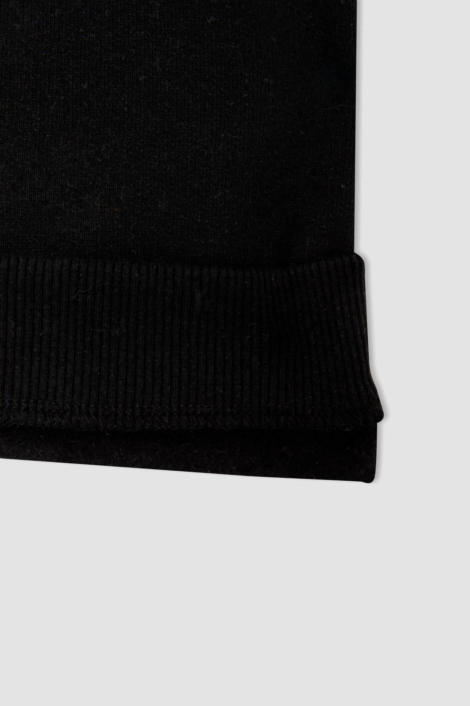 Kız Çocuk Bisiklet Yaka 29 Ekim Atatürk Baskılı Sweatshirt