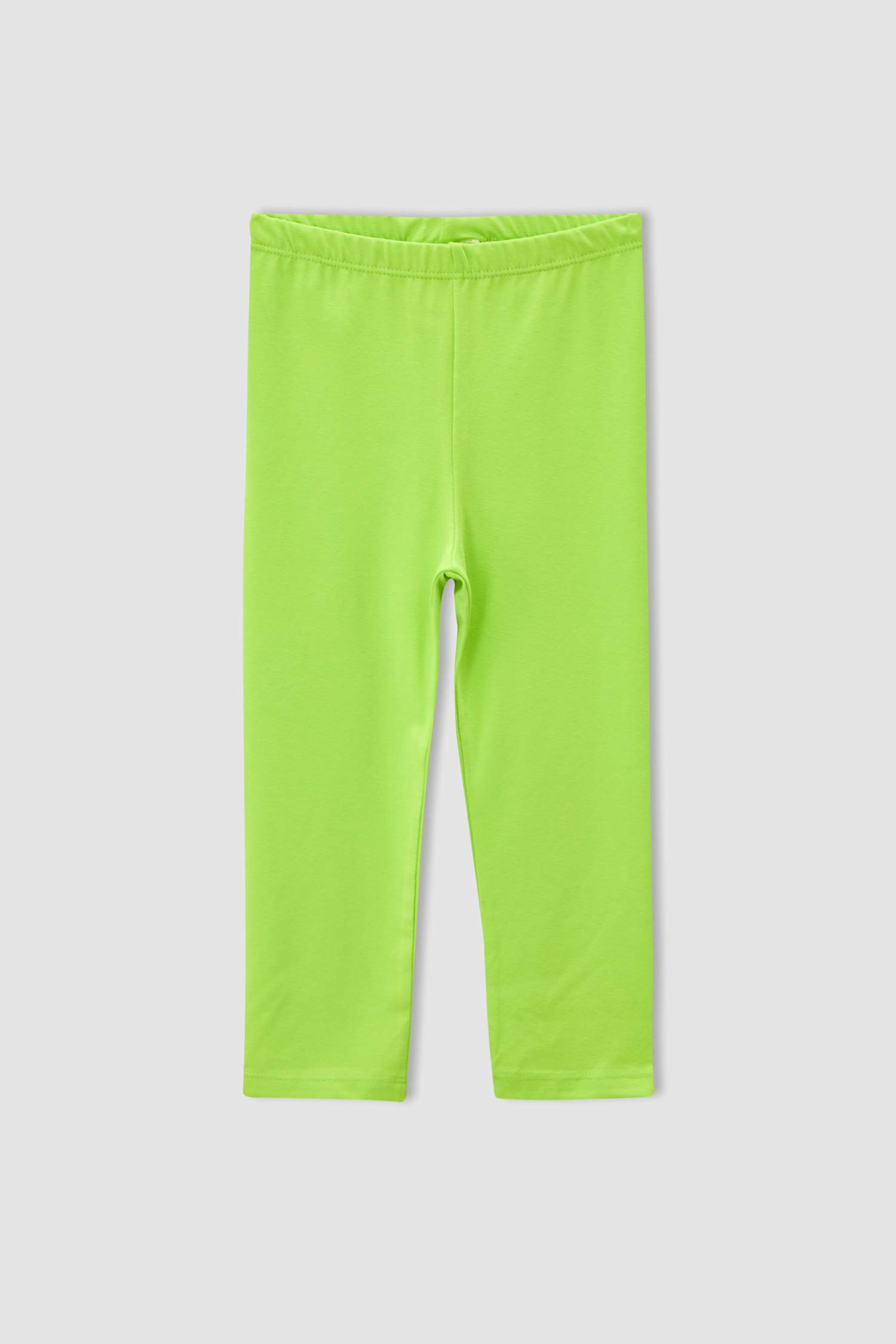 Kız Çocuk Regular Fit Kapri Boy Tayt