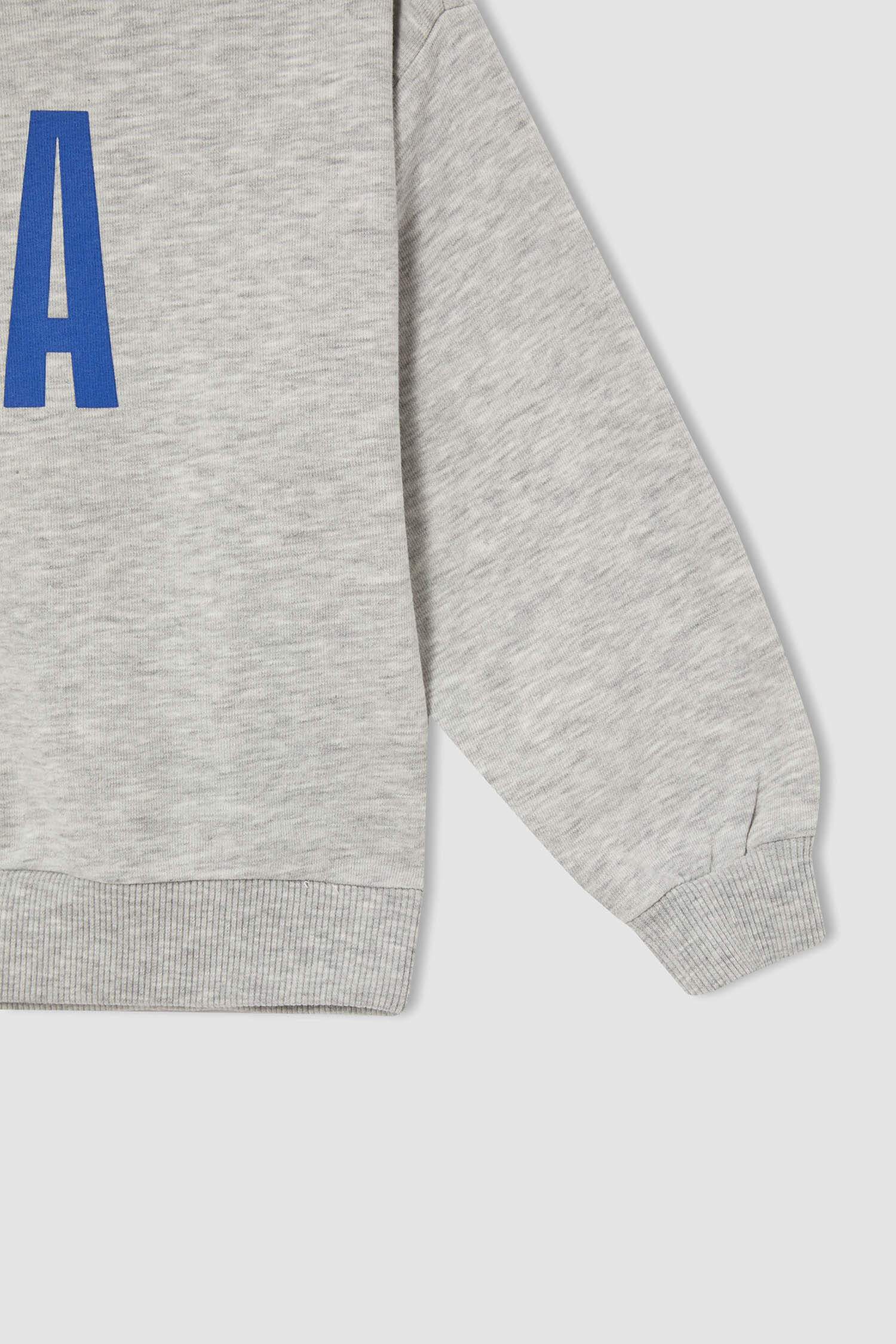 Kız Çocuk NBA Lisanslı Regular Fit Kapüşonlu Sweatshirt