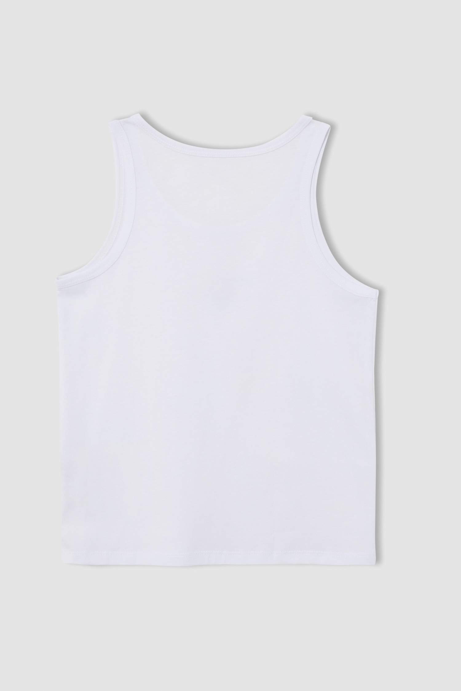 Erkek Çocuk Regular Fit Baskılı Pamuklu 2'li Atlet