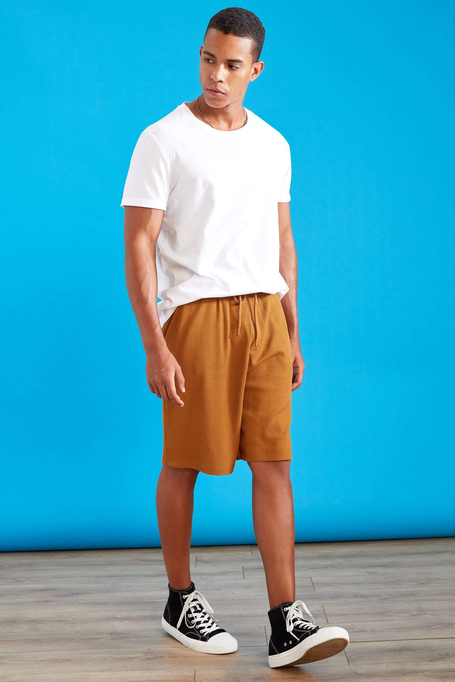 Regular Fit Baskılı Şort