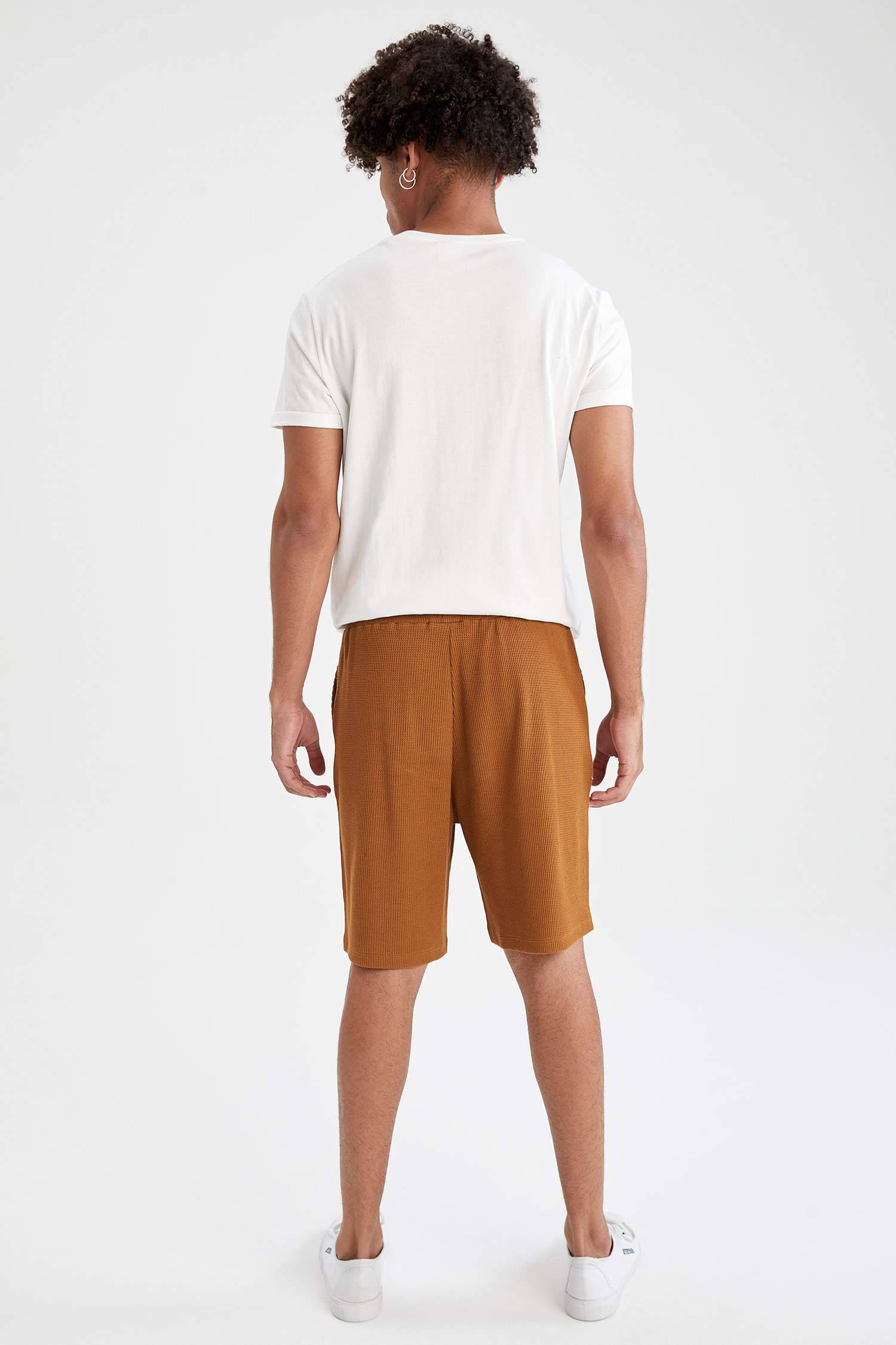 Regular Fit Baskılı Şort