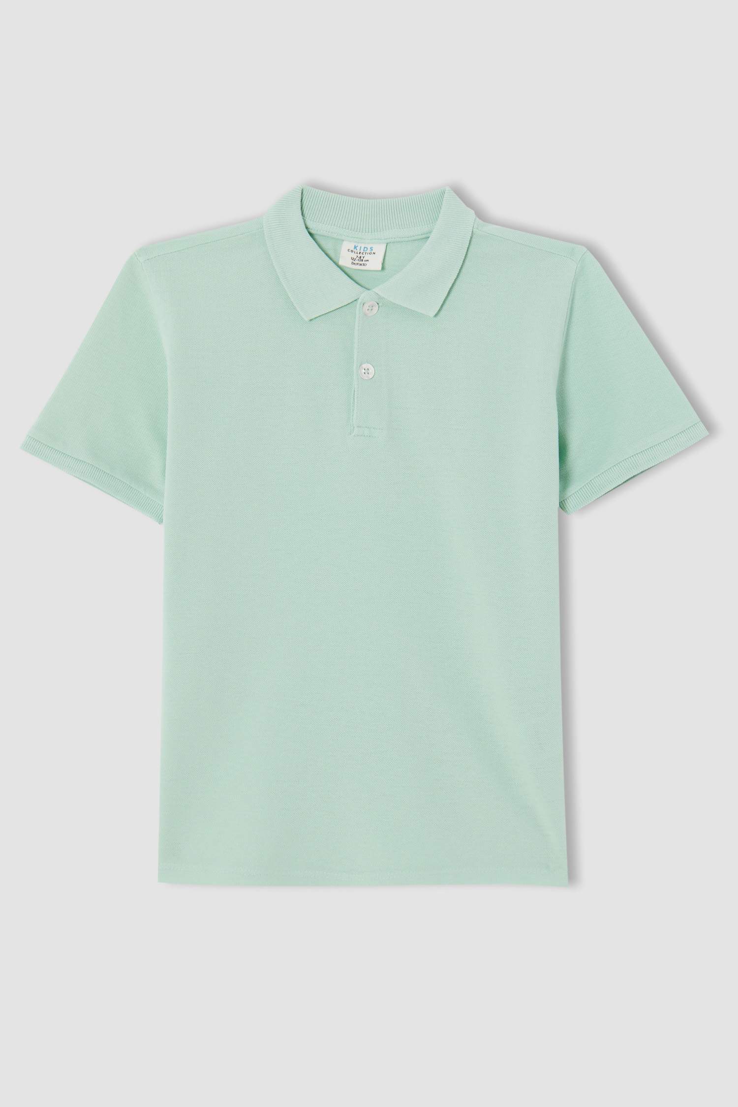 Erkek Çocuk Basic Polo Yaka Kısa Kollu Tişört