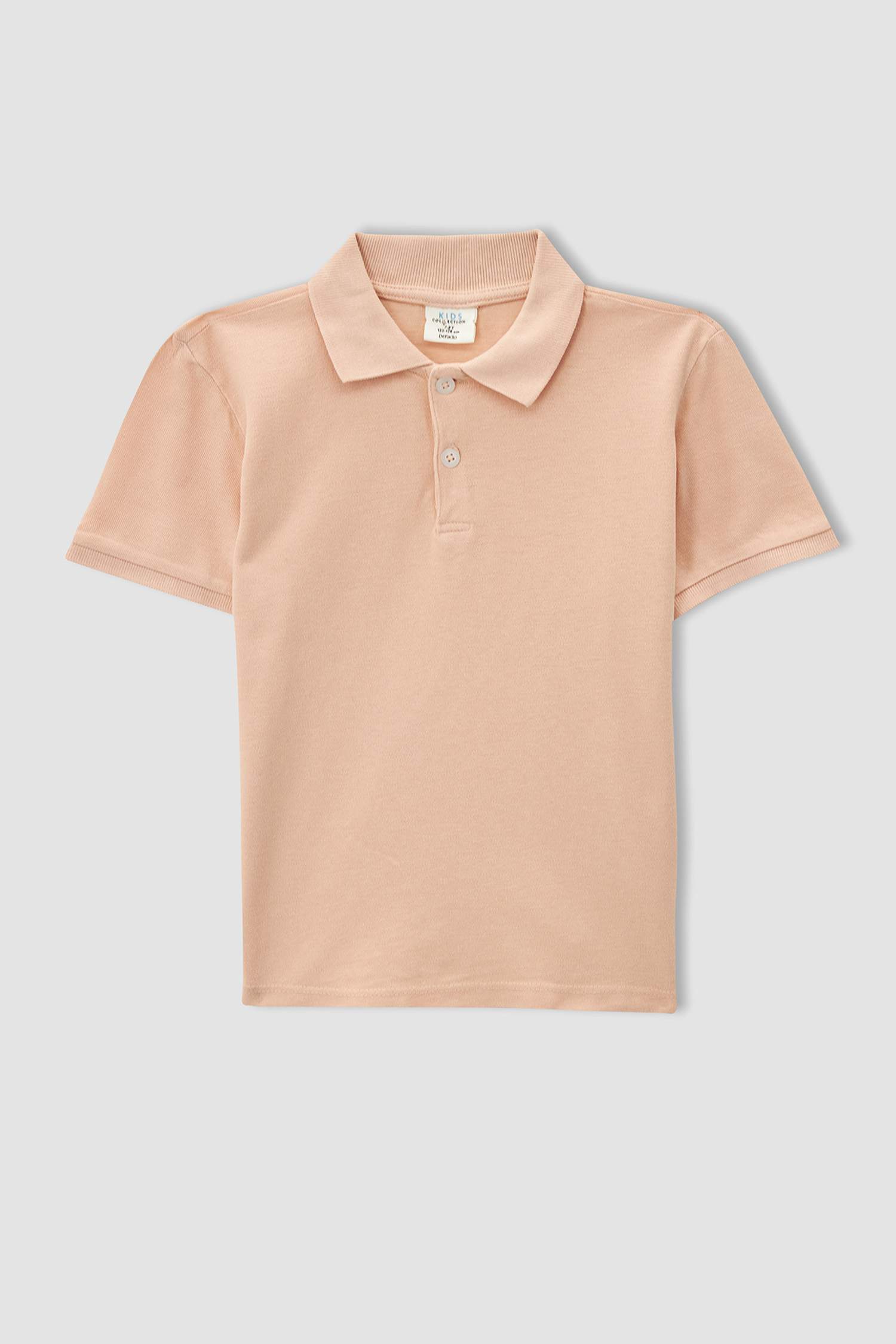 Erkek Çocuk Basic Polo Yaka Kısa Kollu Tişört