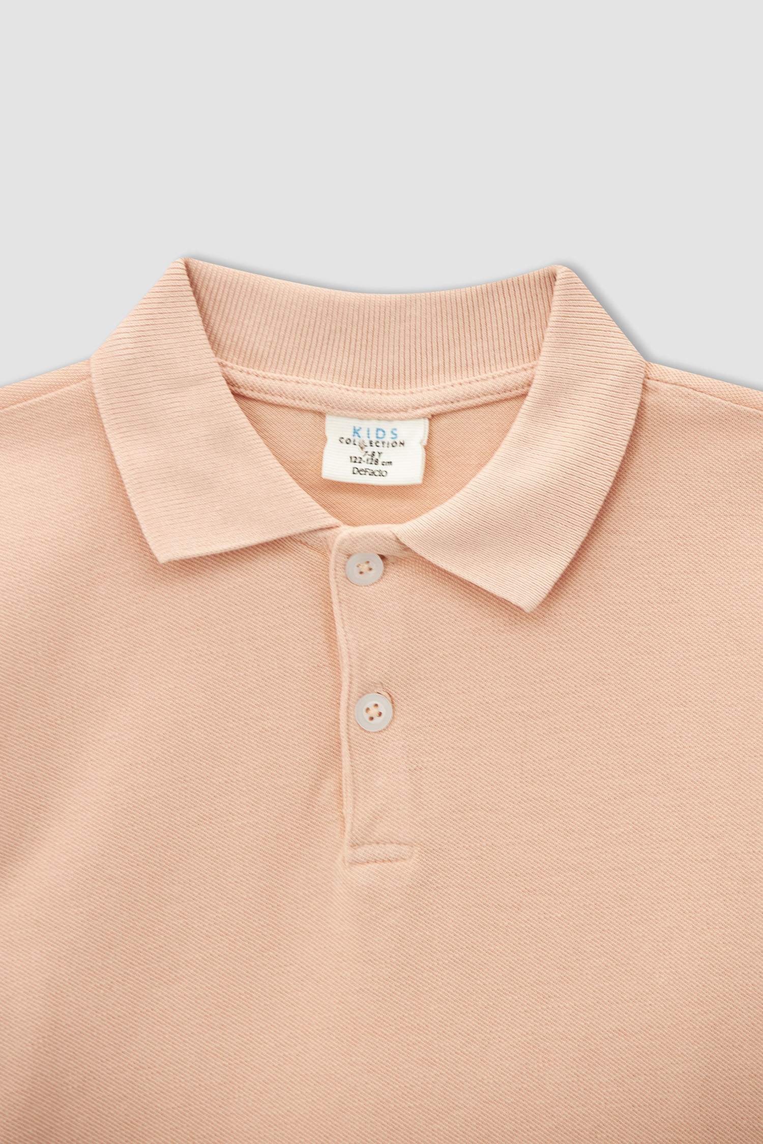 Erkek Çocuk Basic Polo Yaka Kısa Kollu Tişört