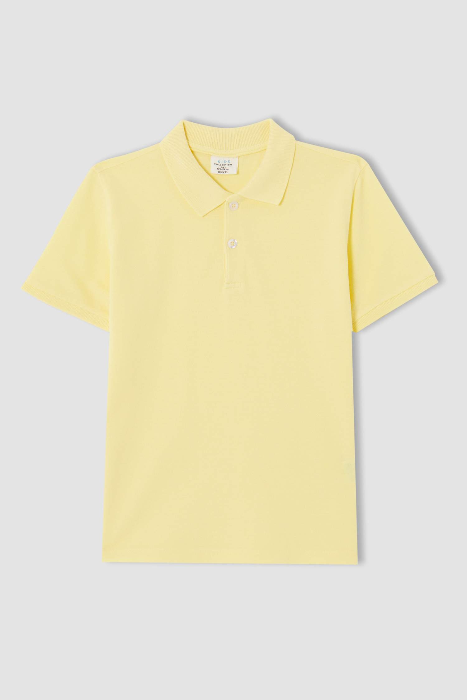 Erkek Çocuk Basic Polo Yaka Kısa Kollu Tişört