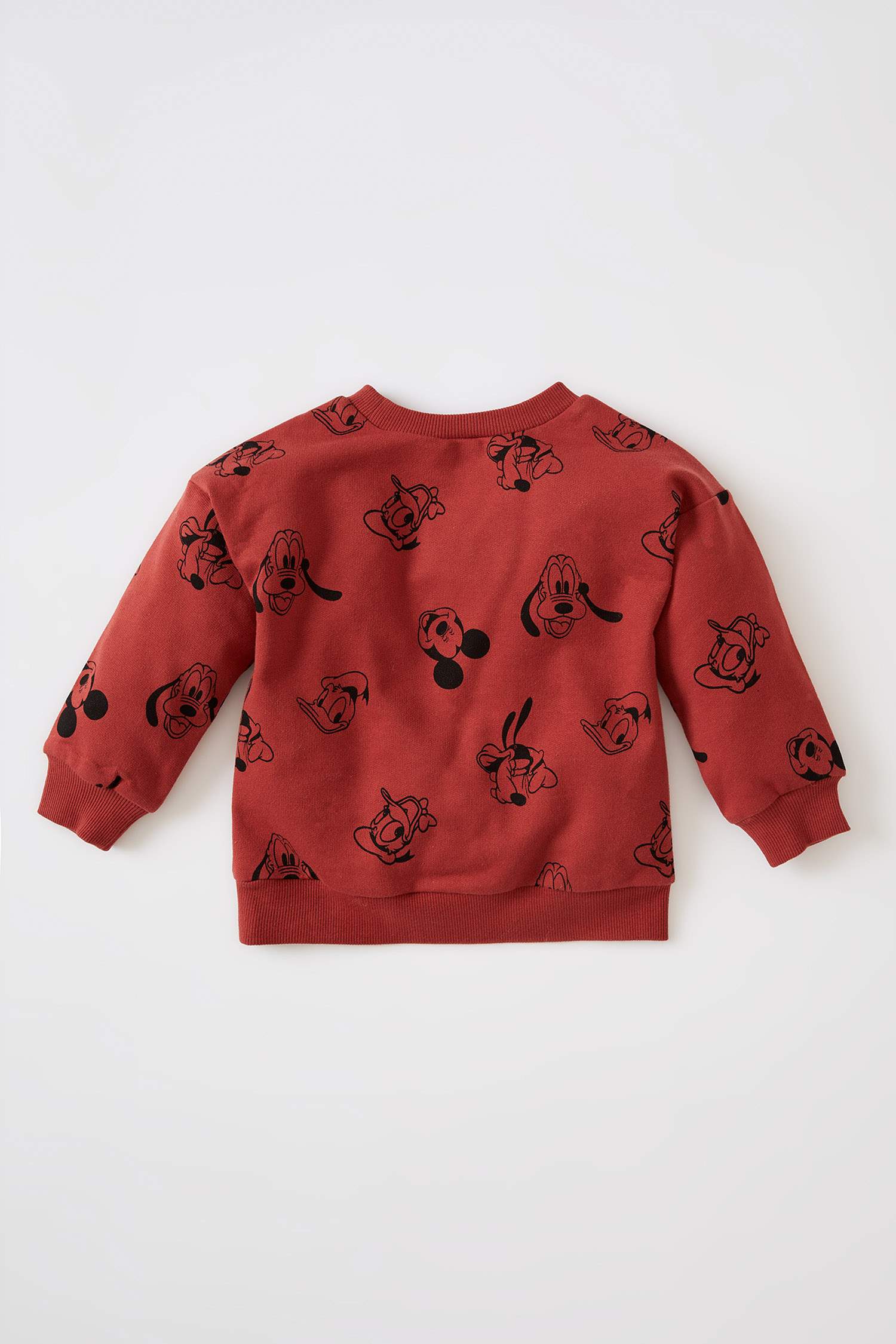 Erkek Bebek Mickey & Minnie Lisanslı Regular Fit Sweatshirt