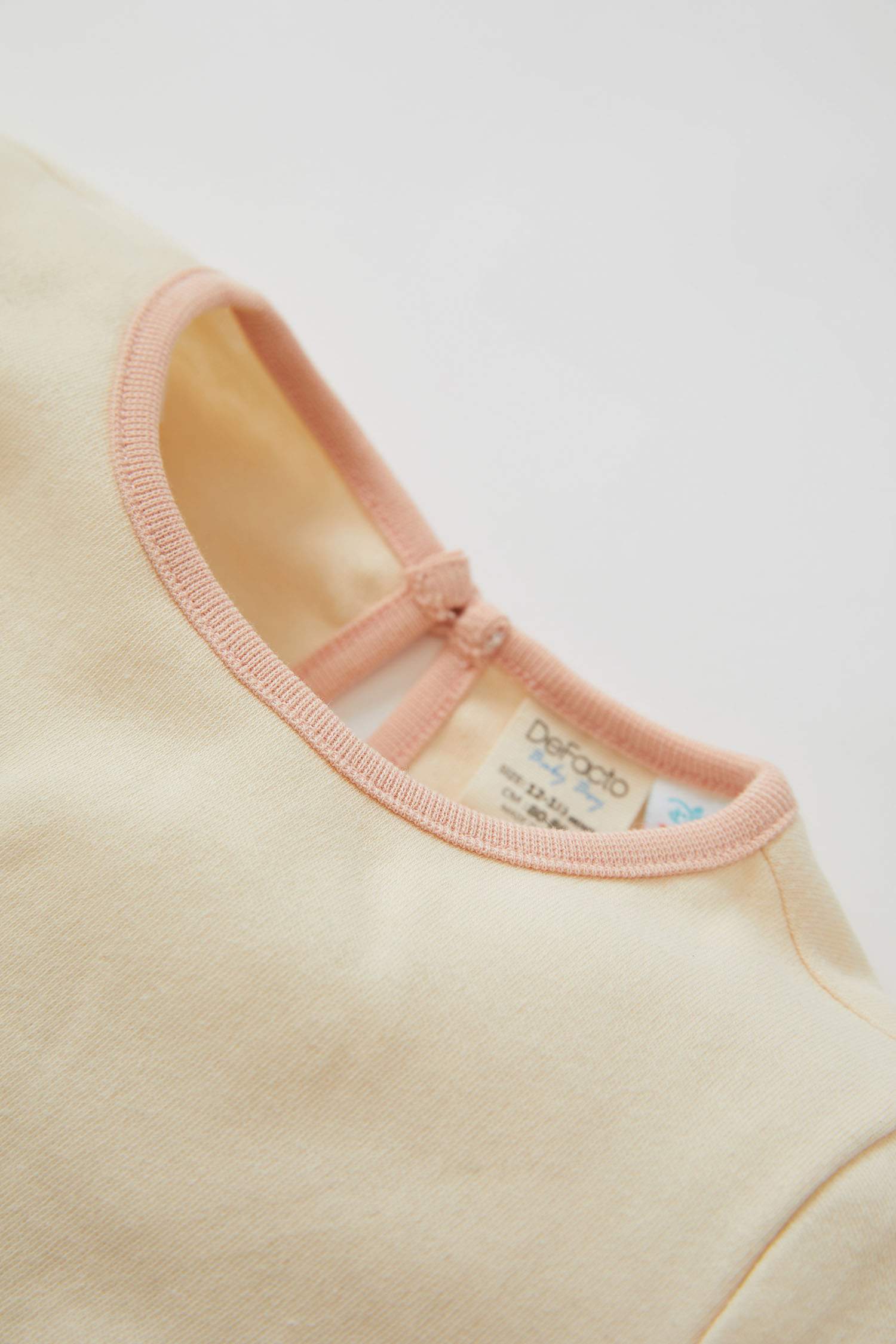 Kız Bebek Bambi Lisanslı Uzun Kollu Pamuklu Pijama Takım