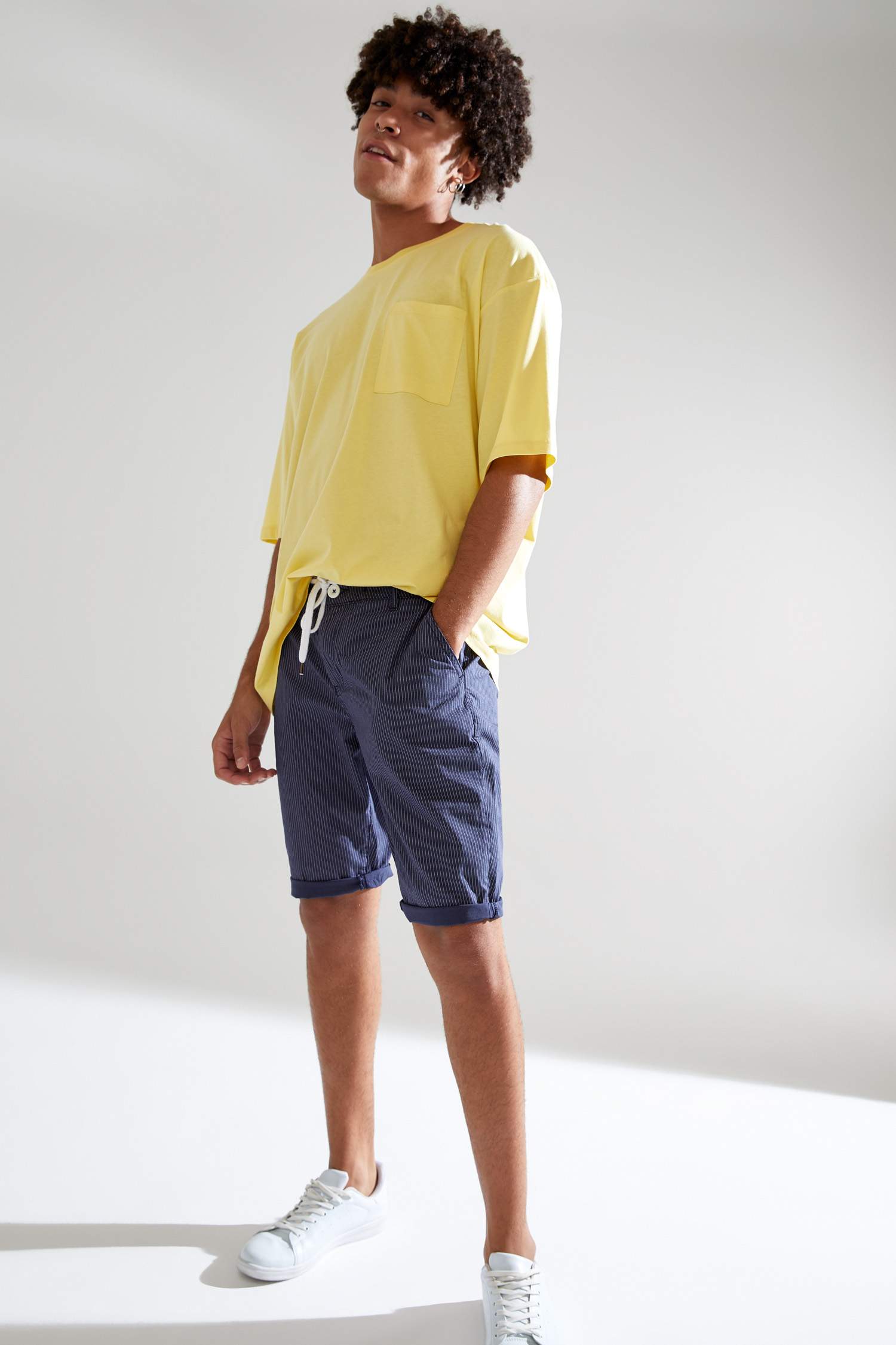 Regular Fit Basic Bermuda Şort