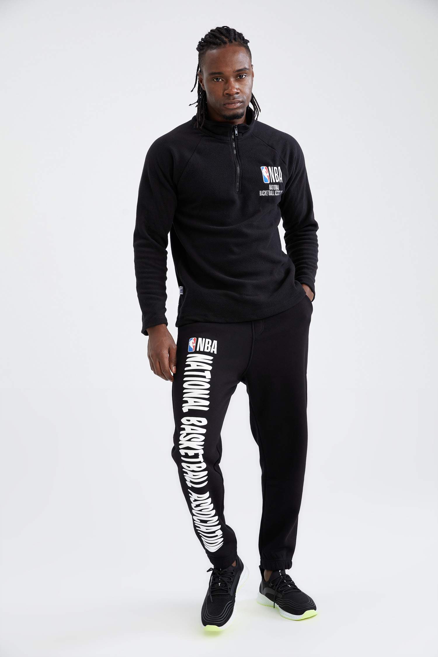NBA Lisanslı Regular Fit İçi Yumuşak Tüylü Jogger Eşofman Altı