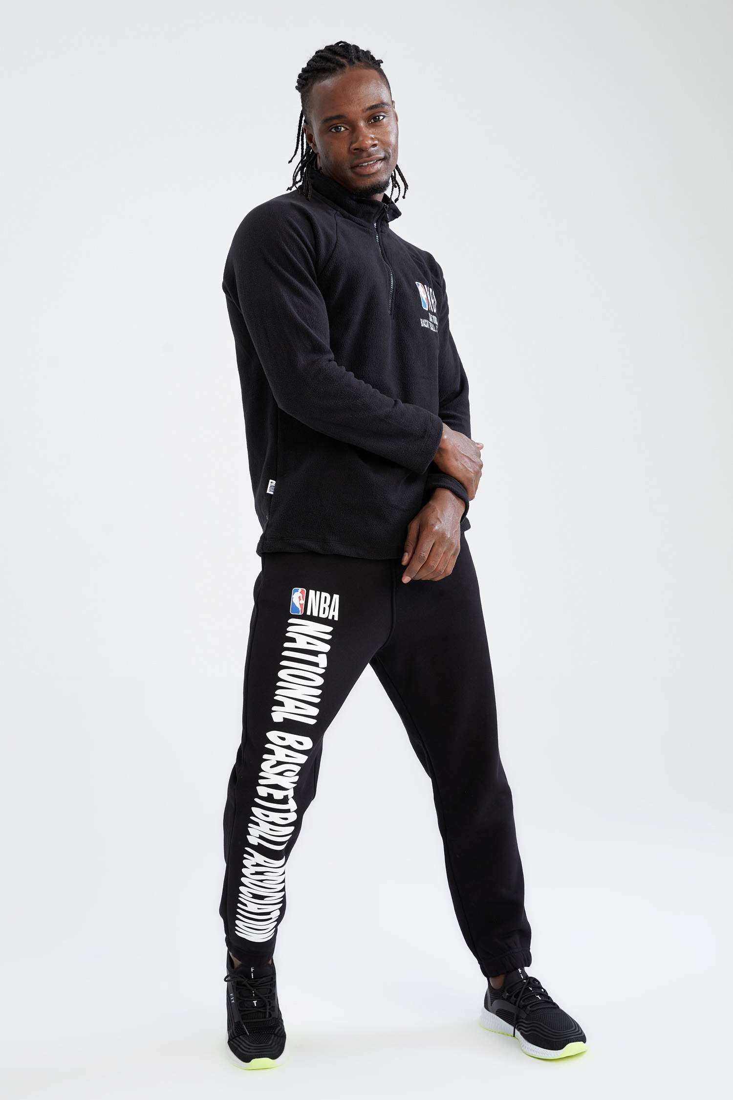 NBA Lisanslı Regular Fit İçi Yumuşak Tüylü Jogger Eşofman Altı