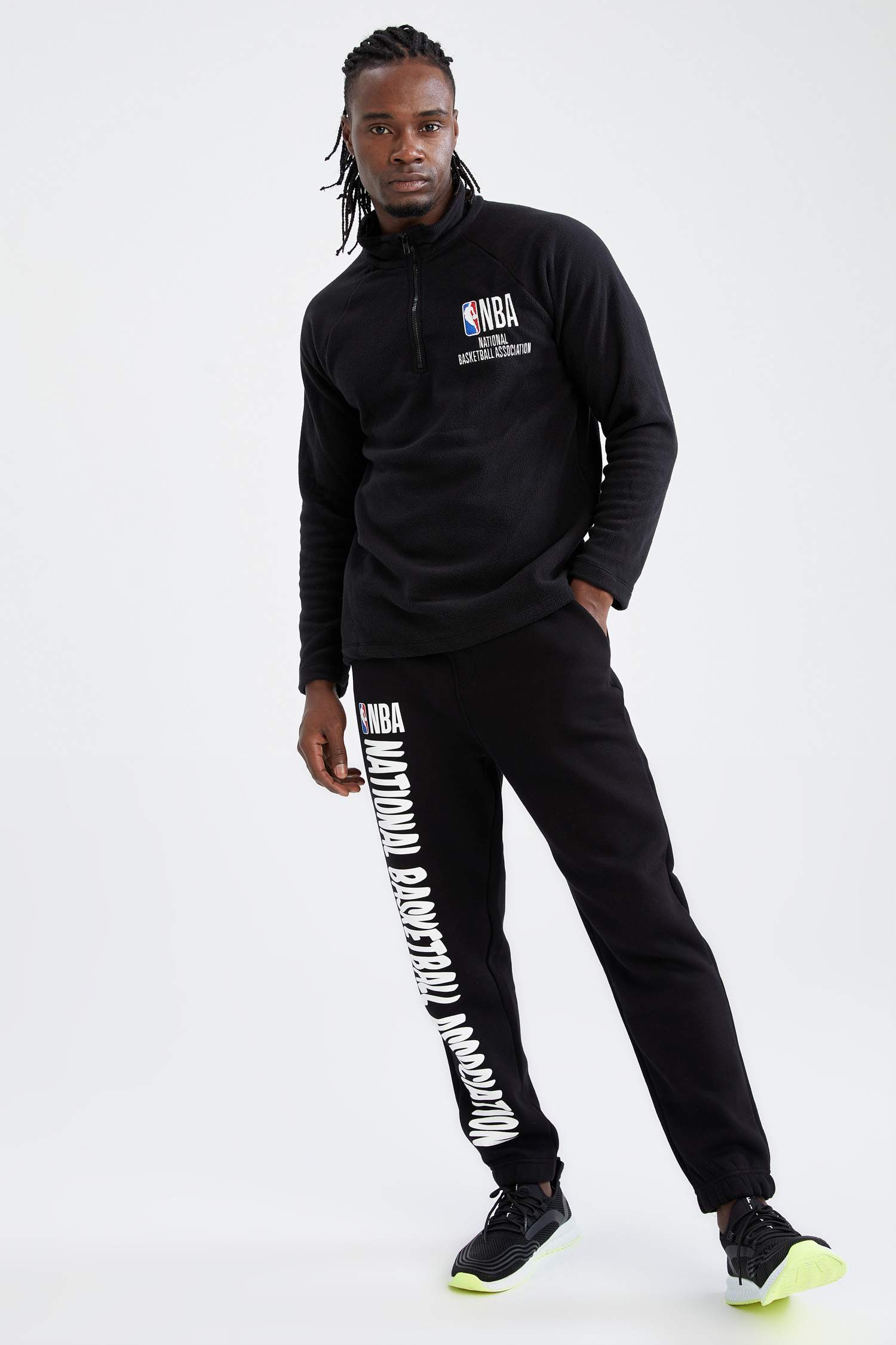 NBA Lisanslı Regular Fit İçi Yumuşak Tüylü Jogger Eşofman Altı
