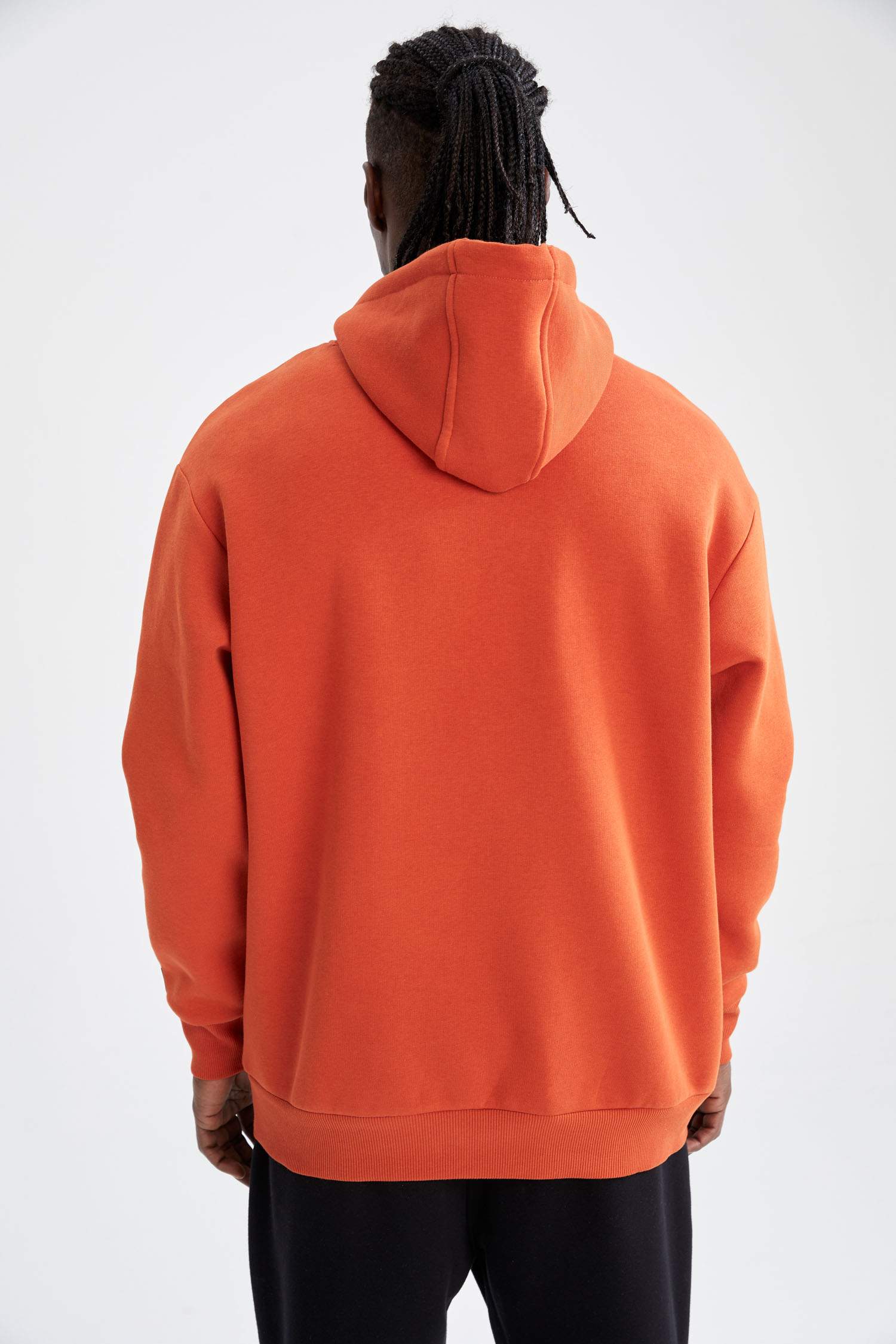 NBA New York Knicks Lisanslı Oversize Fit Kapüşonlu Sweatshirt