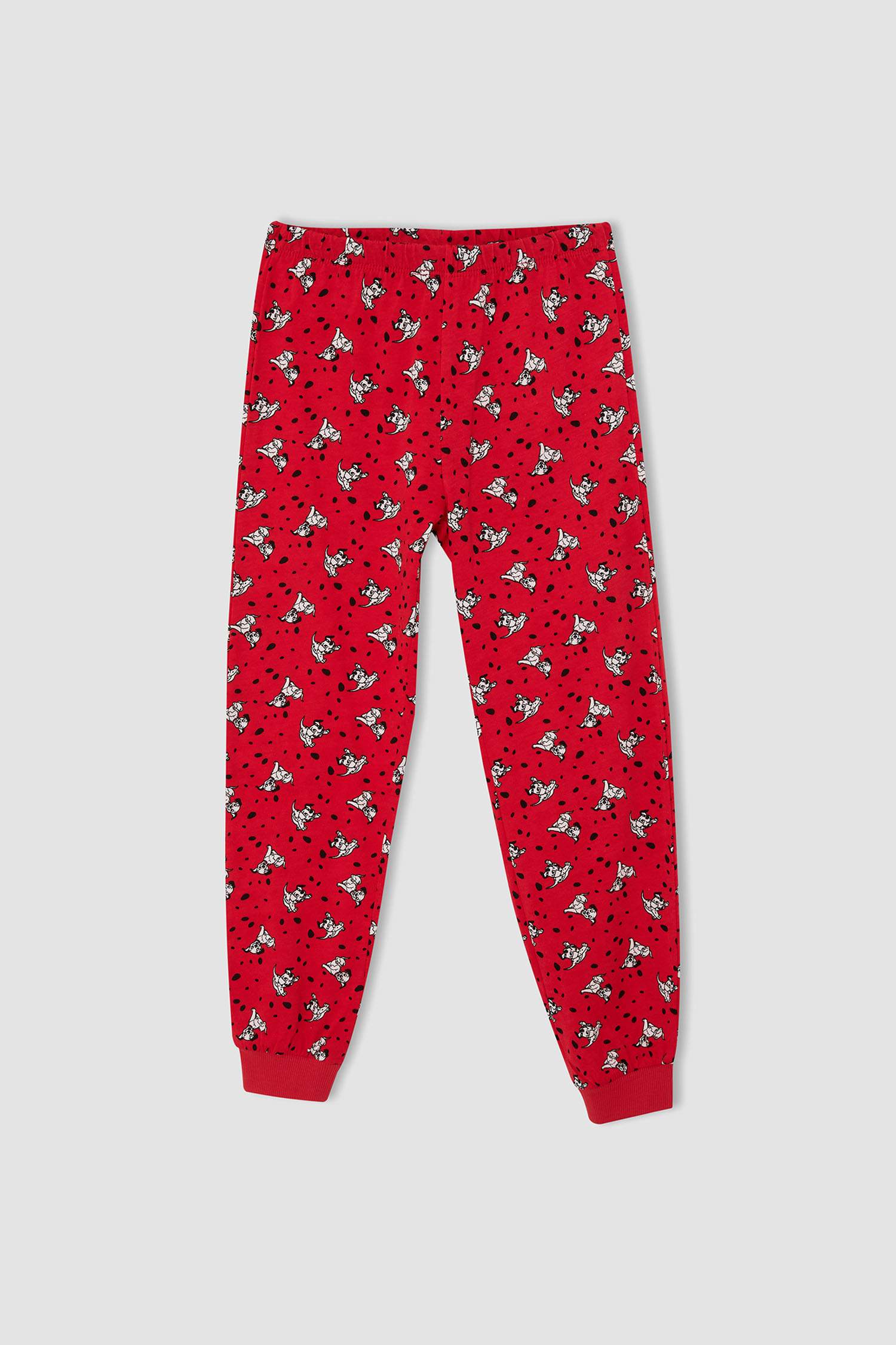 Kız Çocuk 101 Dalmatians Lisanslı Uzun Kollu Pijama Takım