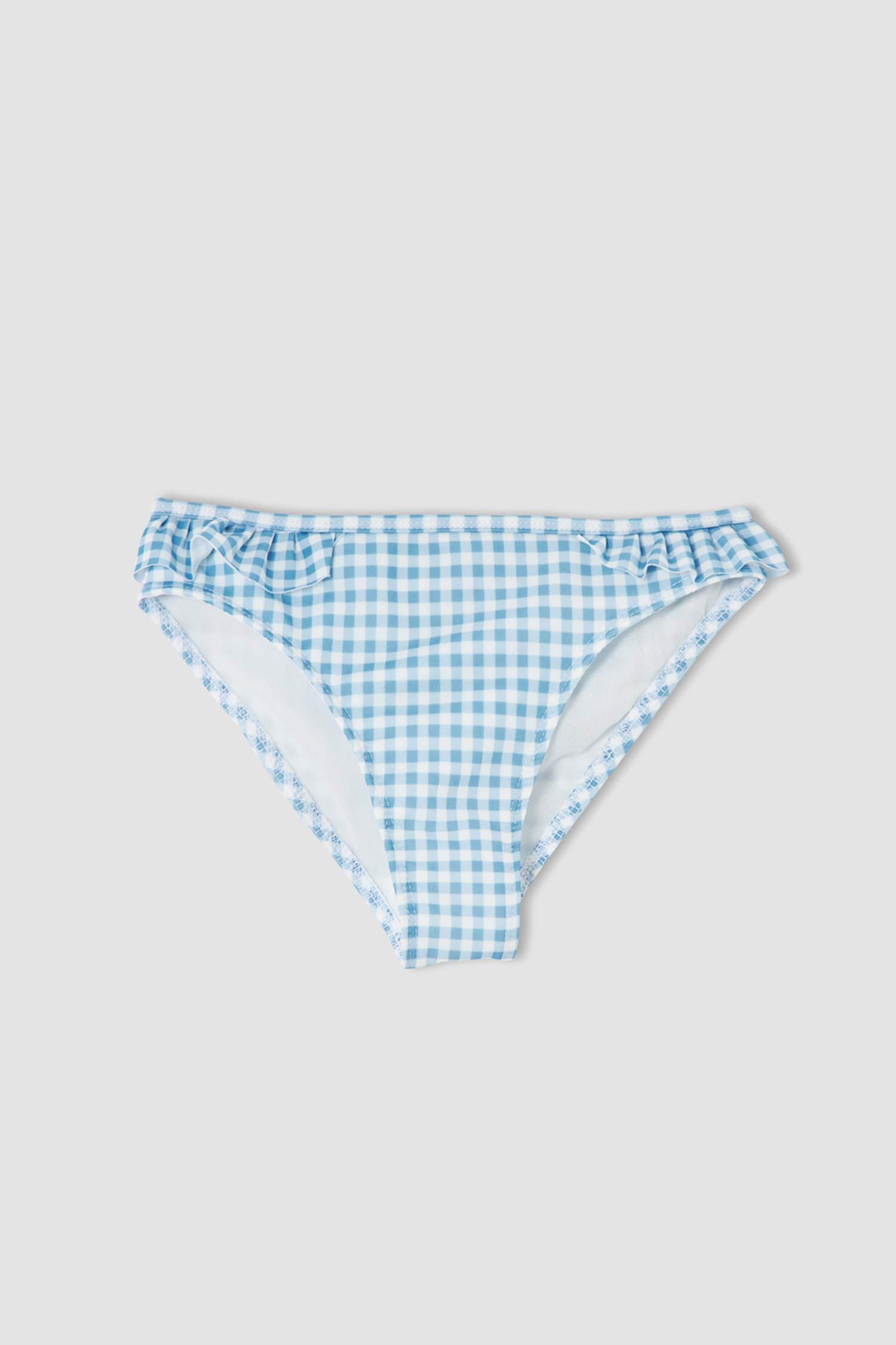 Kız Çocuk Pötikareli Esnek Bikini Takımı