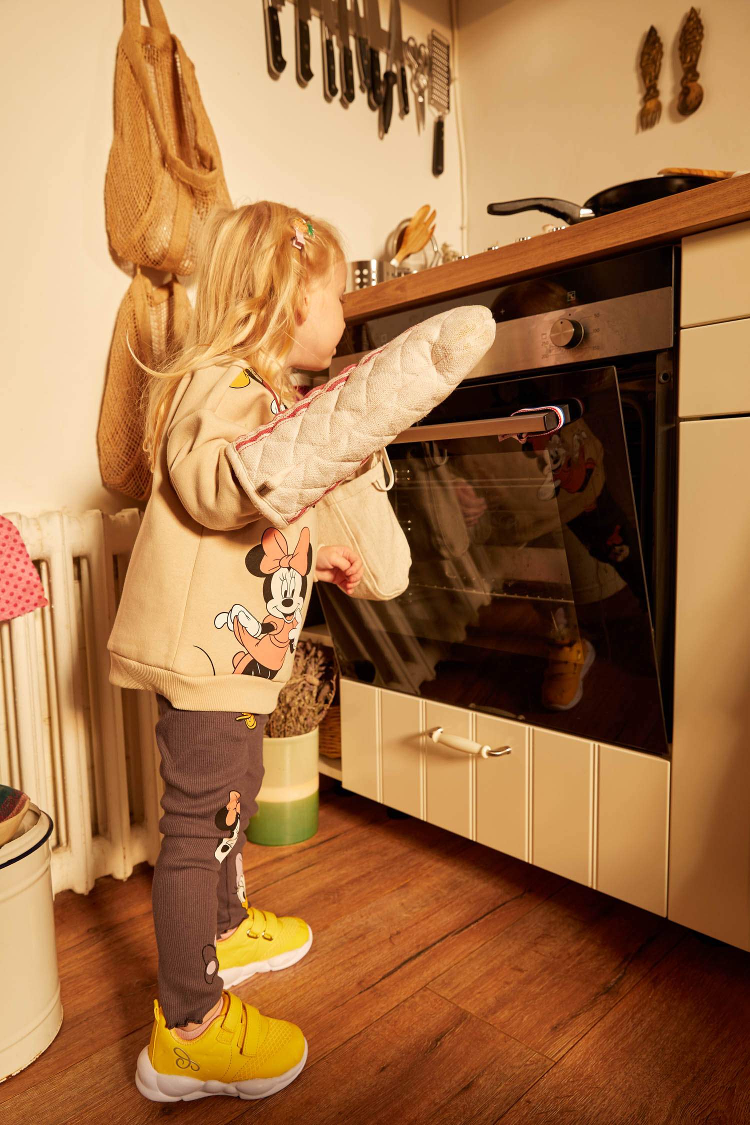 Kız Bebek Minnie Mouse Lisanslı Tayt