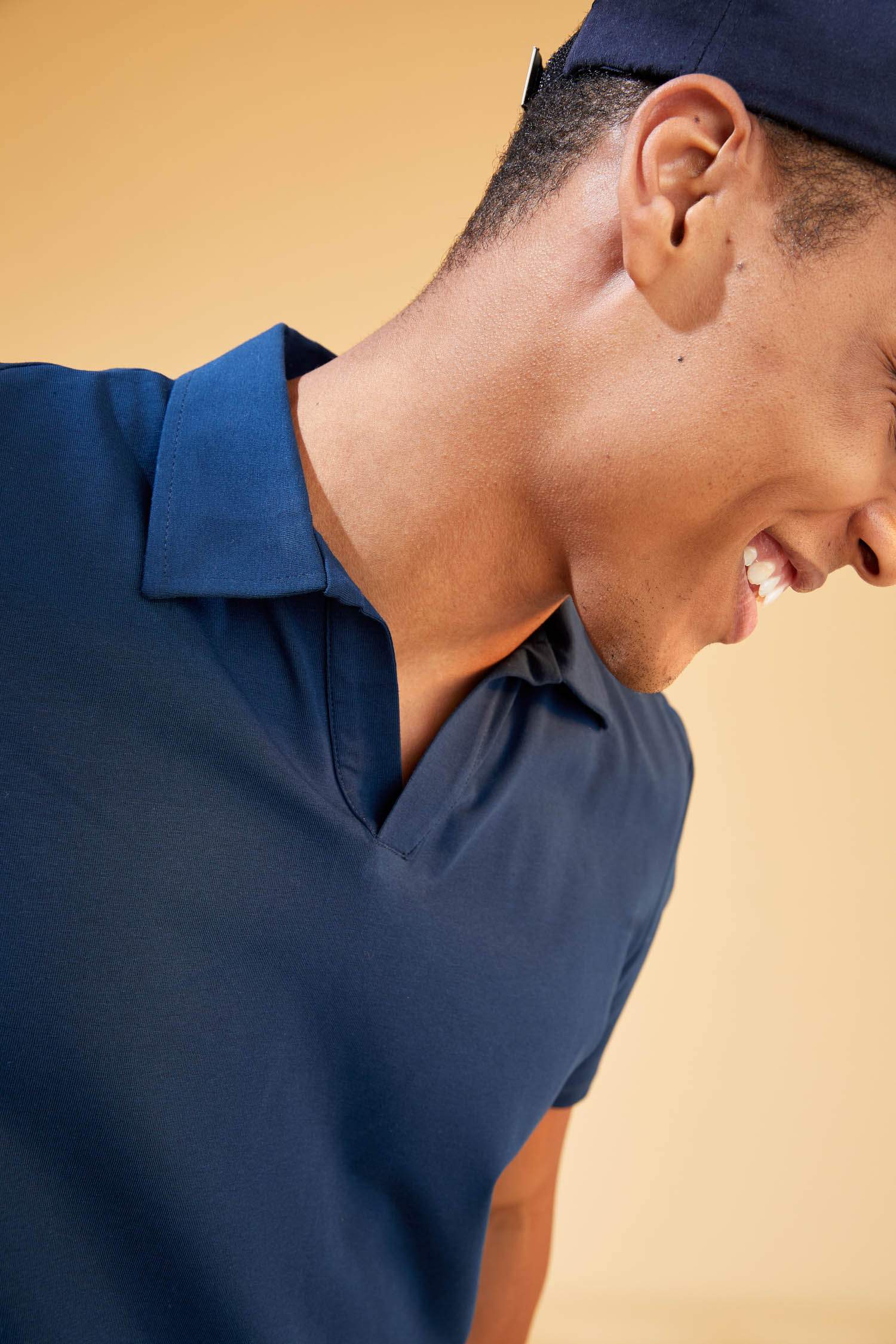 Regular Fit Polo Yaka Basic Kısa Kollu Tişört