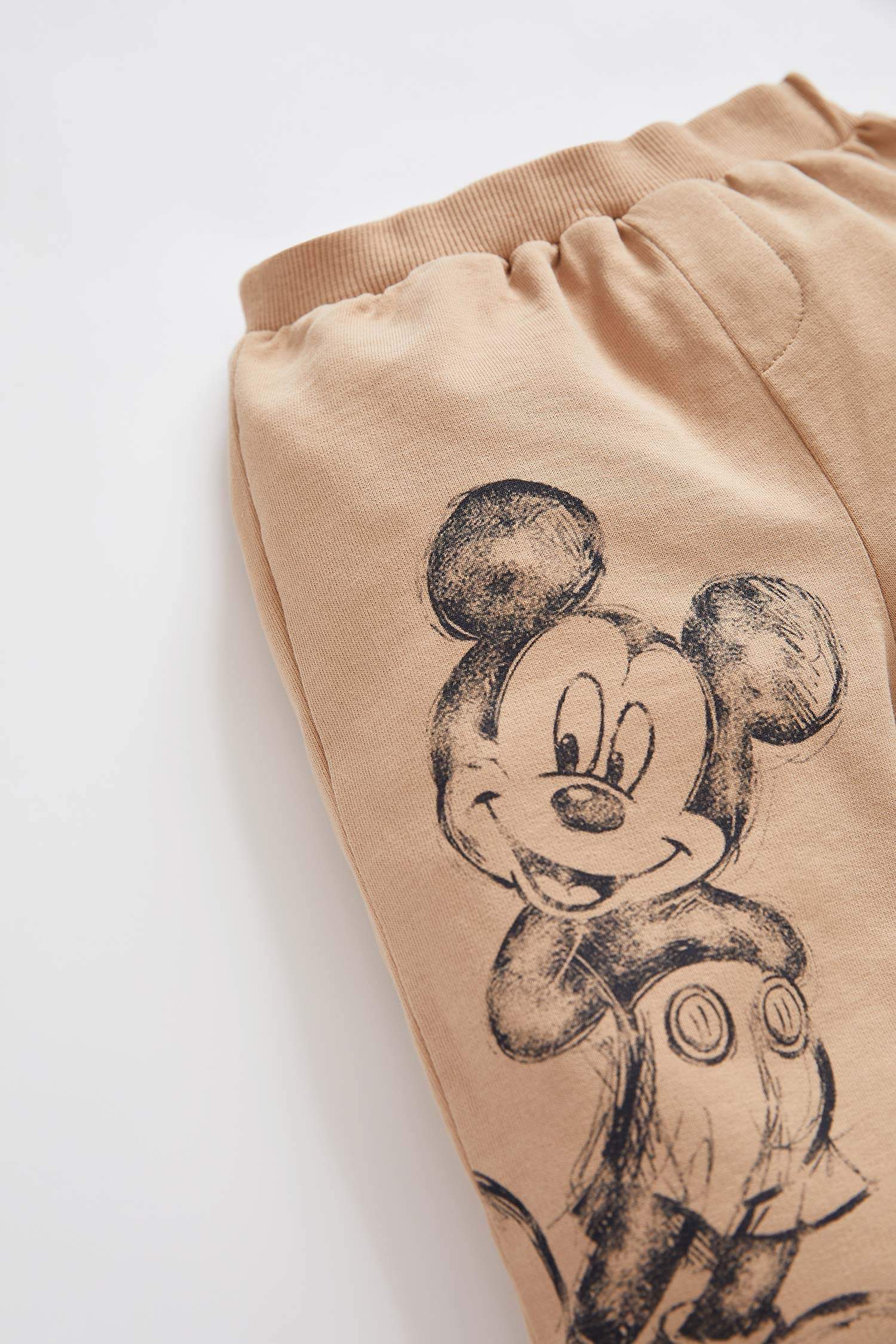 Erkek Bebek Mickey Mouse Lisanslı Pamuklu Eşofman Altı