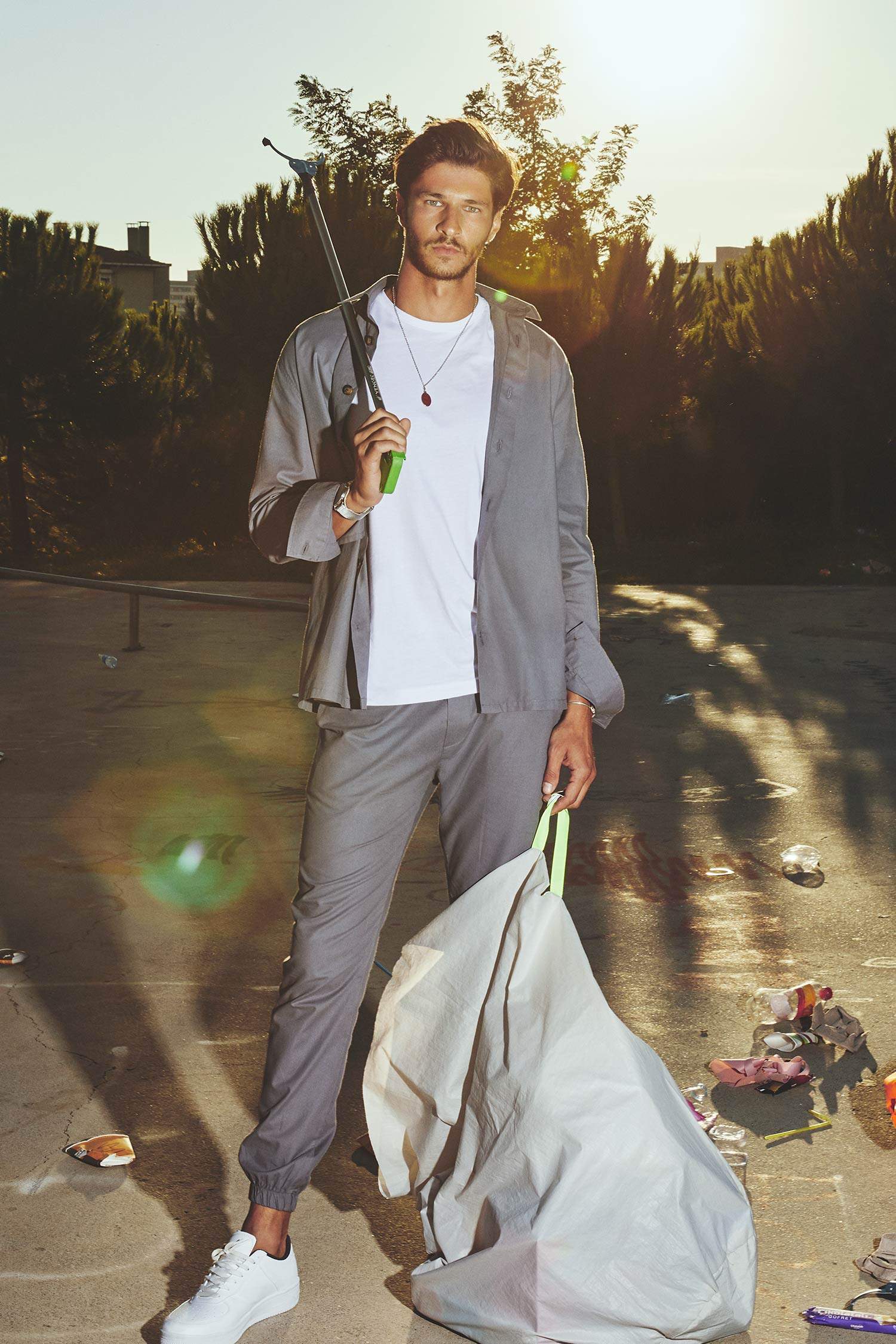 Jogger Fit Poplin Chino Pantolon