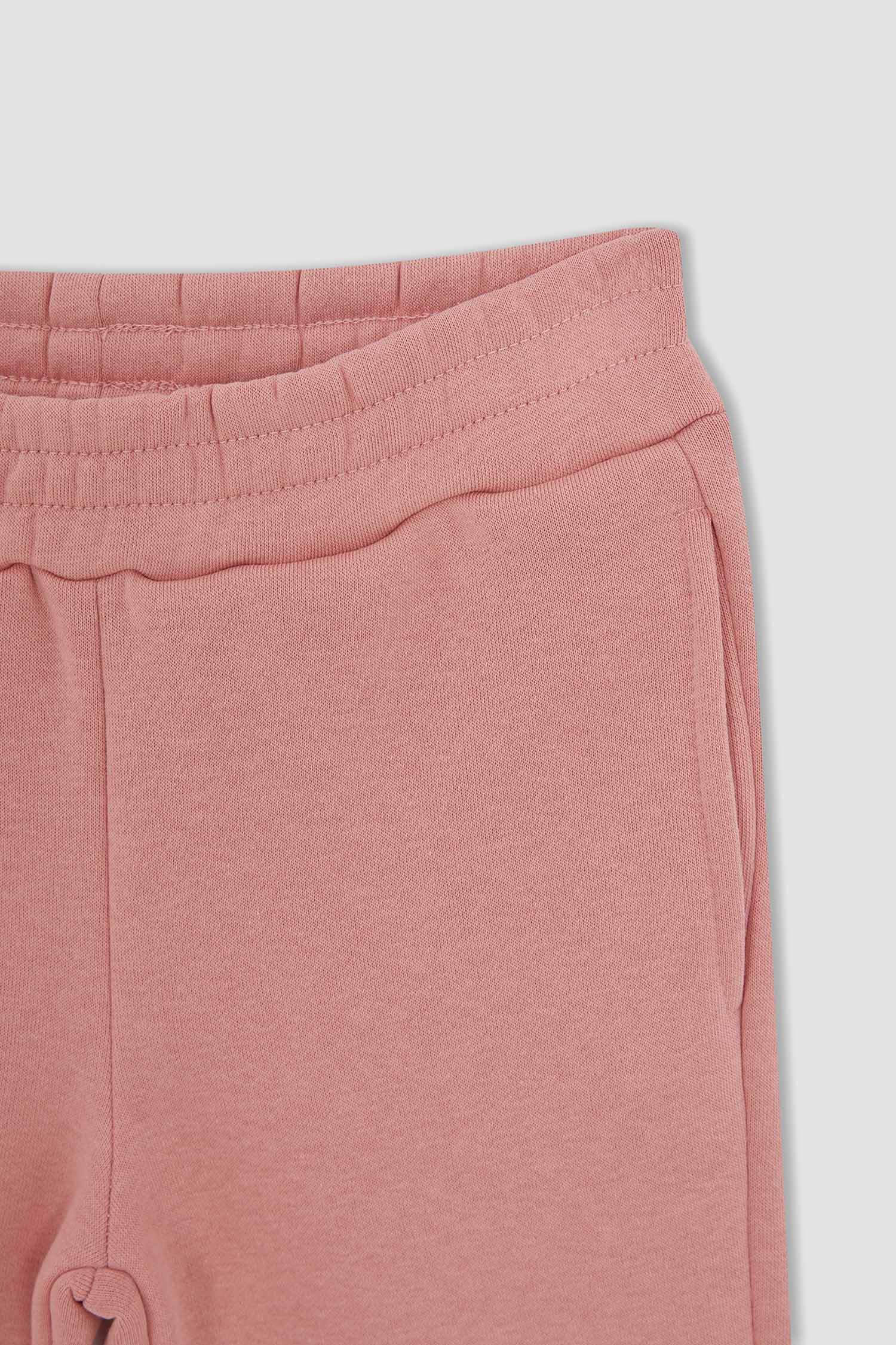 Kız Çocuk Regular Fit İçi Yumuşak Tüylü Isı Yalıtımlı Warmtech Jogger Eşofman Alt