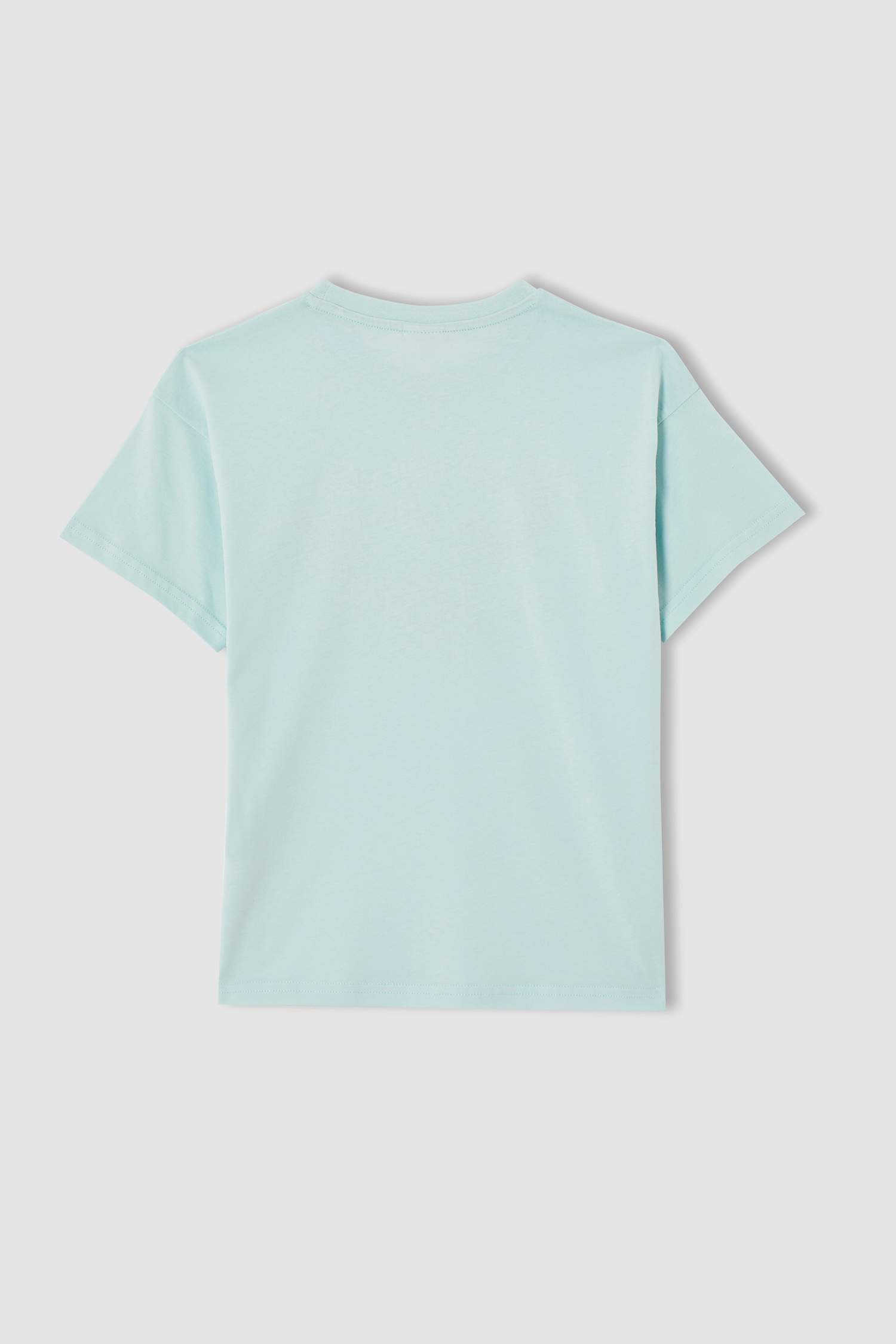 Erkek Çocuk Relax Fit Slogan Baskılı Kısa Kollu Tişört