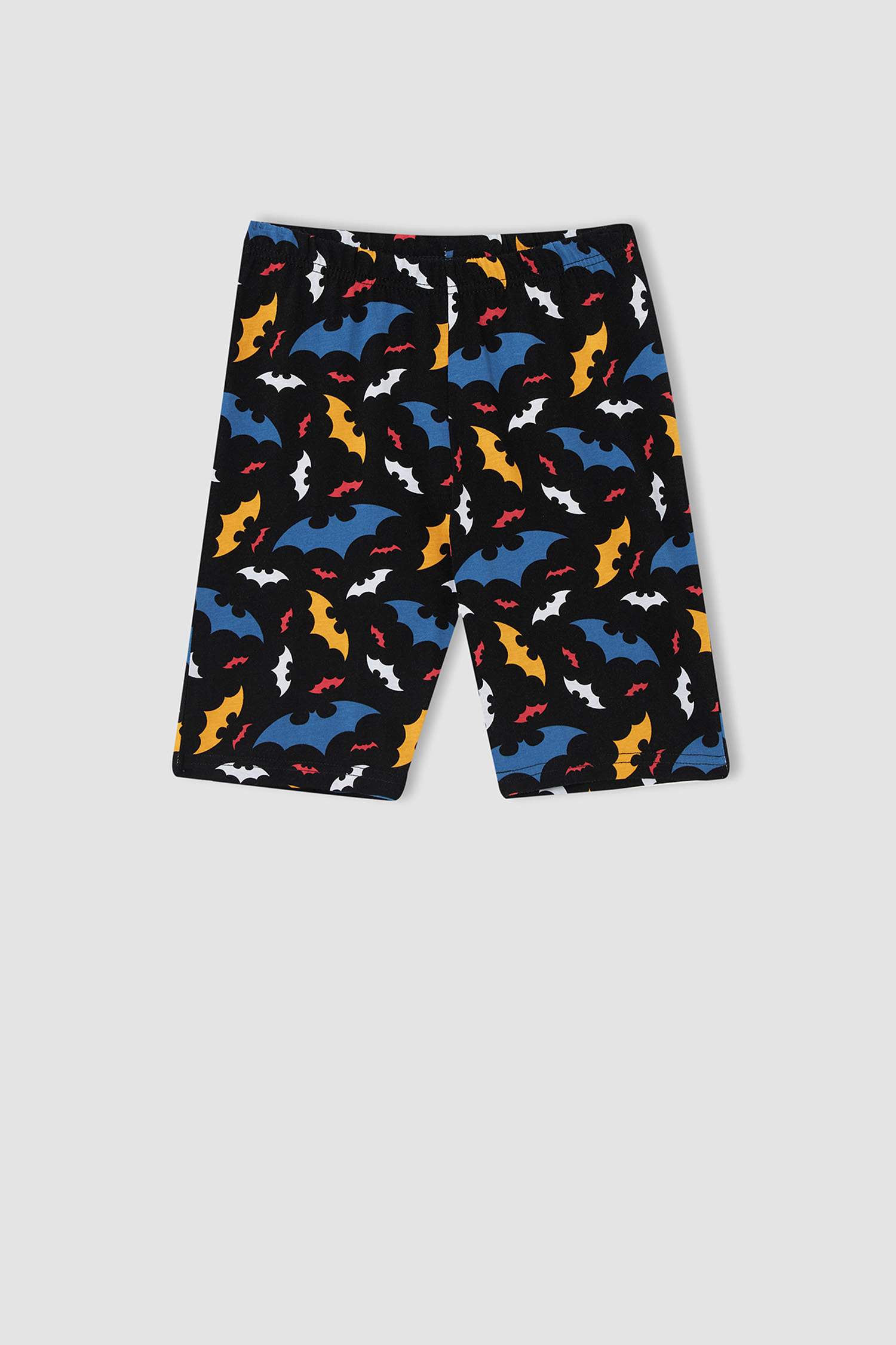 Erkek Çocuk Batman Lisanslı Kısa Kollu Pijama Takımı